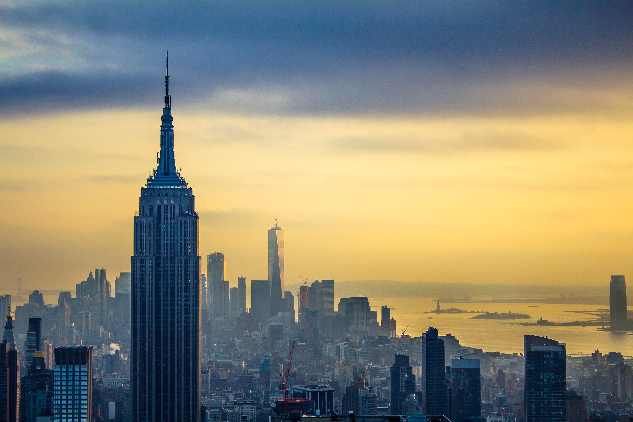 Wallpaper / empire state building, new york, world, hd, photography free download