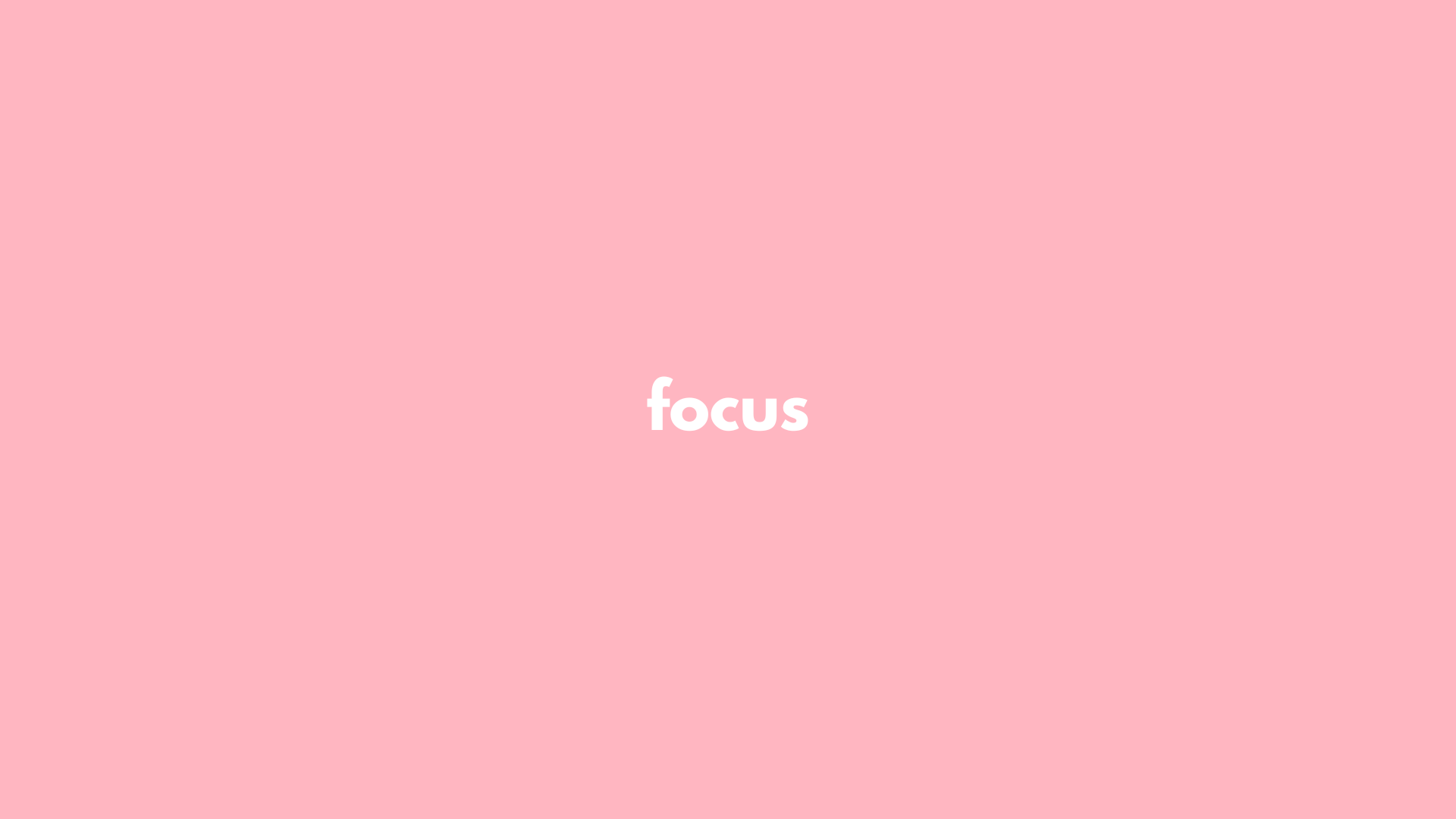 Focus Desktop Wallpaper