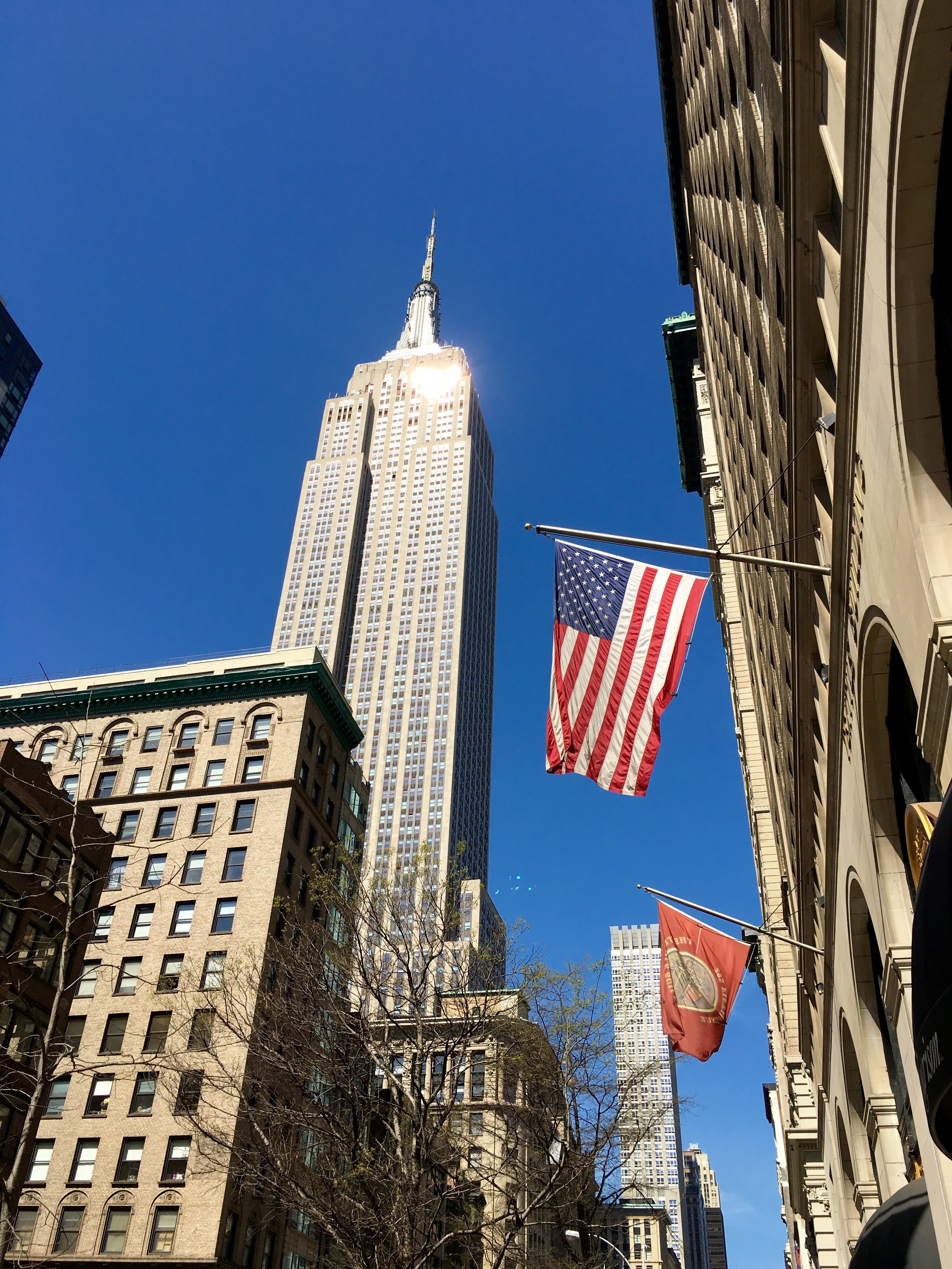 Wallpaper / empire state building in nyc 4k wallpaper free download