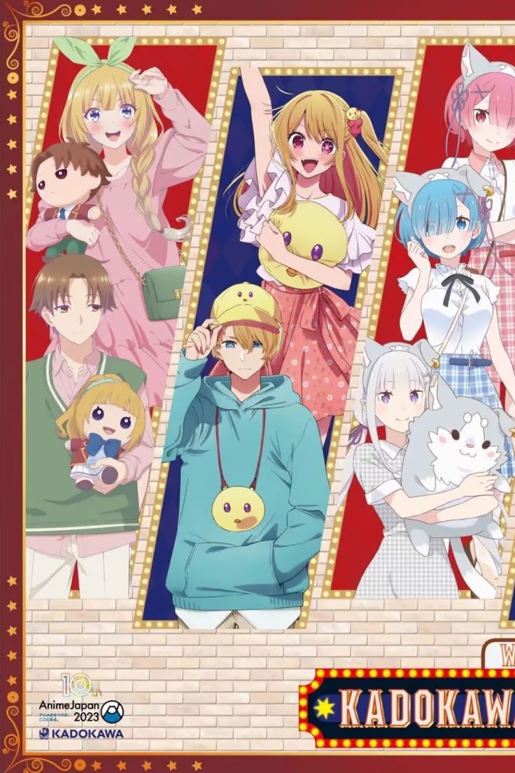Kadokawa Released a Special Visual for AnimeJapan 2023 Event. Anime characters birthdays, Anime princess, Anime