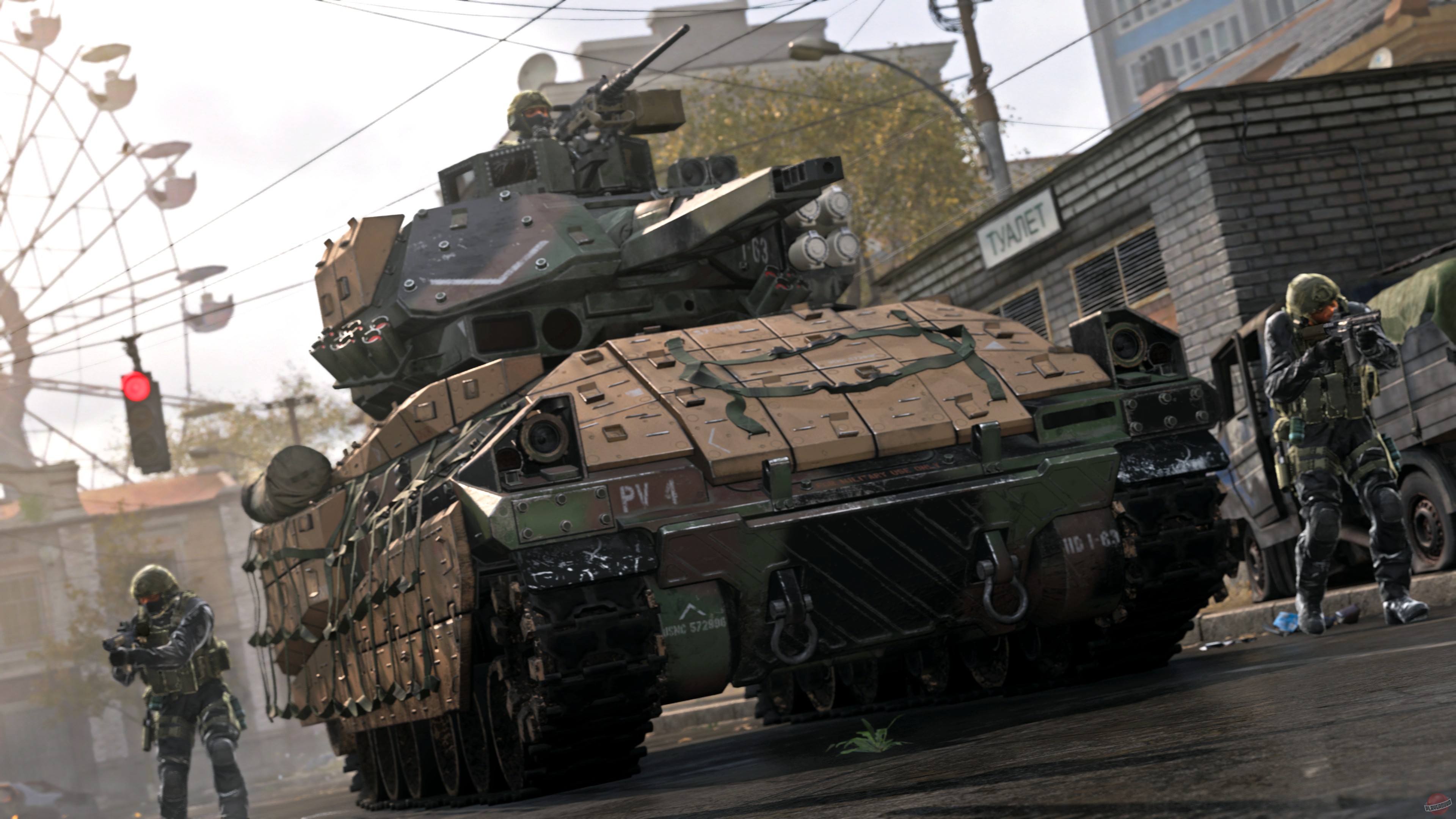 Call of Duty Modern Warfare, Tank, 4K Gallery HD Wallpaper