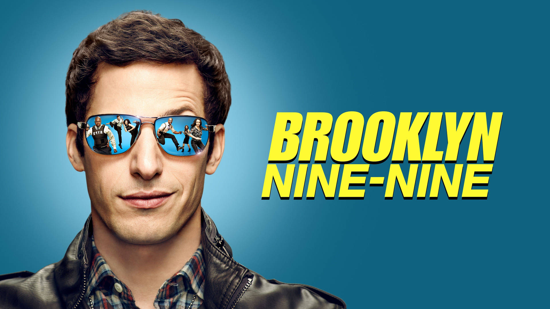 Download Jake Peralta and the Brooklyn Nine Nine crew Wallpaper