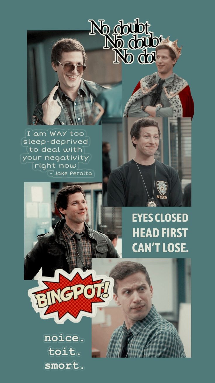 jake peralta wallpaper. Jake peralta, Brooklyn nine nine funny, Brooklyn nine nine