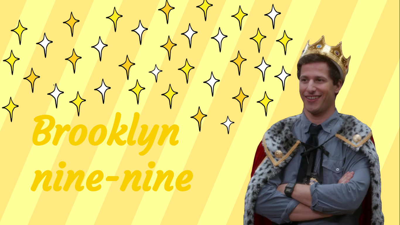 Just finished the jake peralta wallpaper, started amys. What do you guys think?