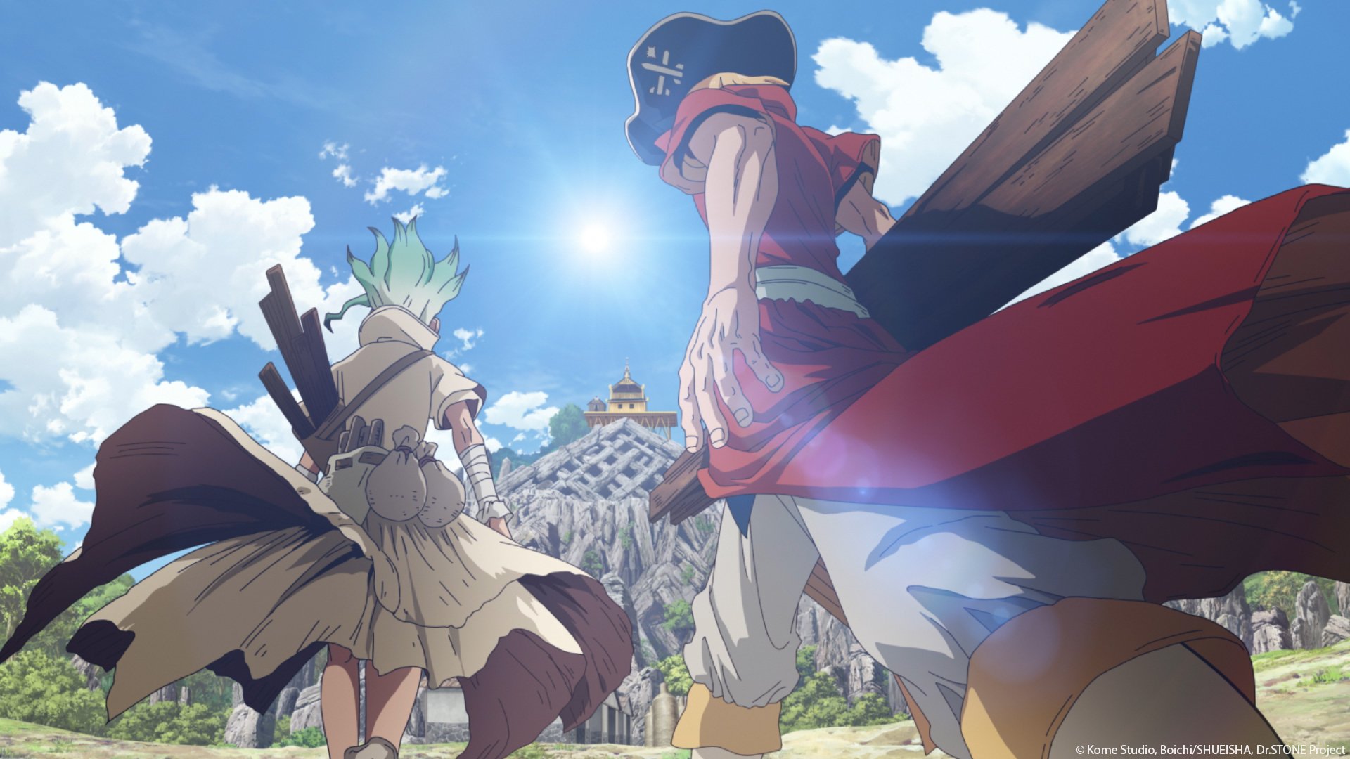 Dr. STONE EN and Ryusui can do anything. Just by teaming up!
