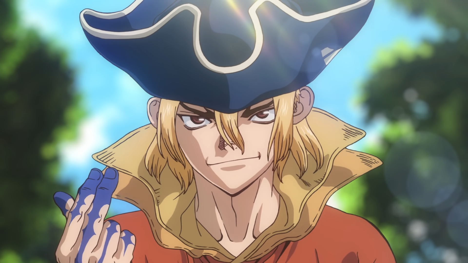 Dr. Stone TV Special Unveils Ryusui's Character Design, July Premiere
