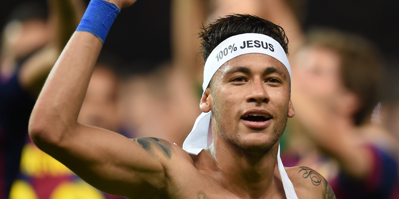 100% Jesus, Neymar Declares to the World. After Winning UEFA Champions League Title with FC Barcelona On Nigeria