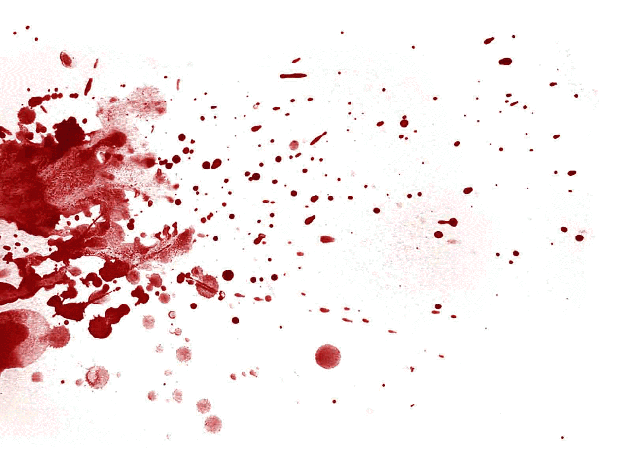 Blood Spatter Wallpaper