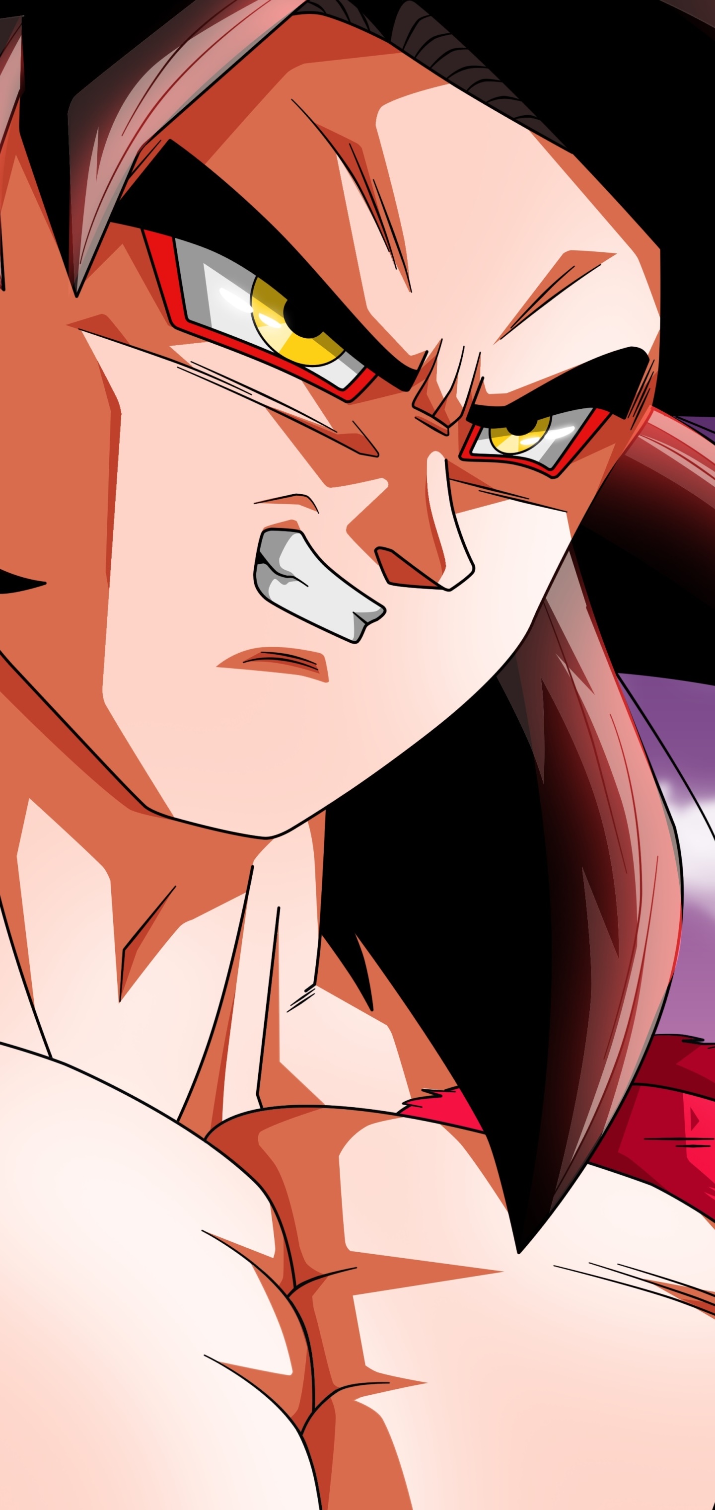 Wallpaper / Anime Dragon Ball Super Phone Wallpaper, Super Saiyan 4, Dragon Ball GT, Goku, Black Hair, 1440x3040 free download