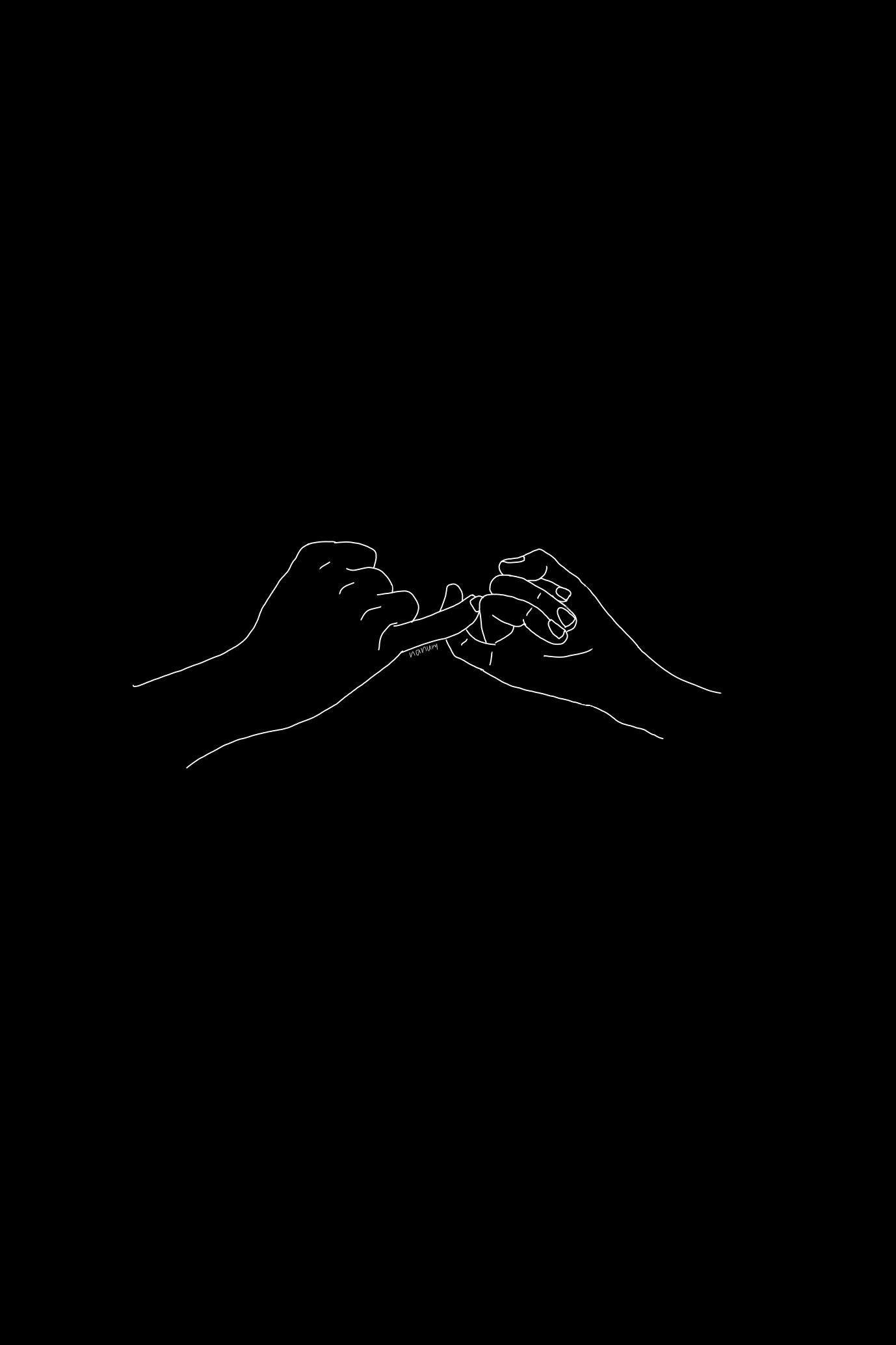 Black Aesthetic Love Wallpaper
