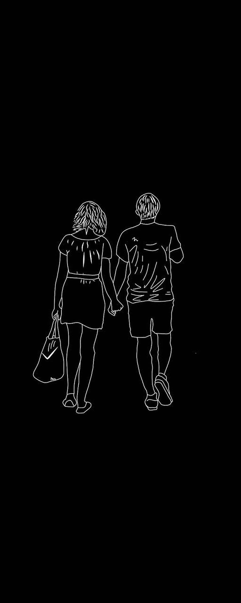 Black Aesthetic Love Wallpaper