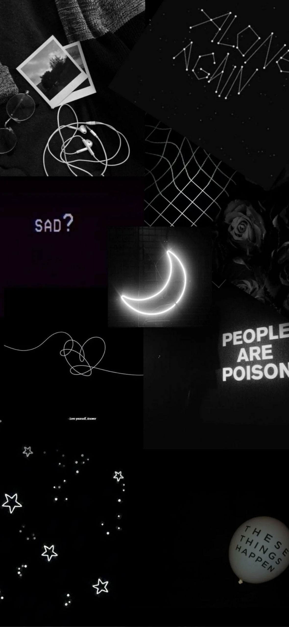 Best Black Aesthetic iPhone Wallpaper [ HQ ]