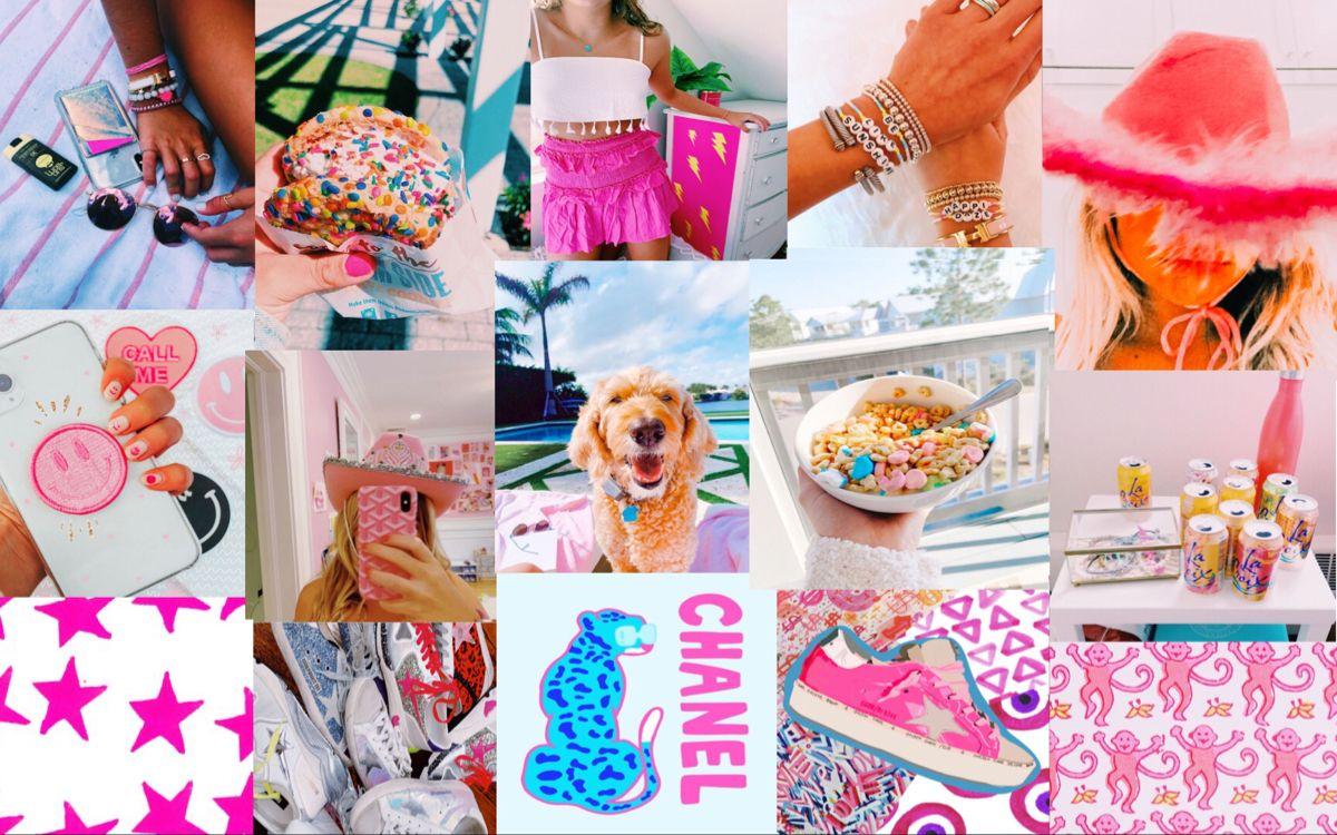 Preppy Summer Laptop Desktop Wallpaper