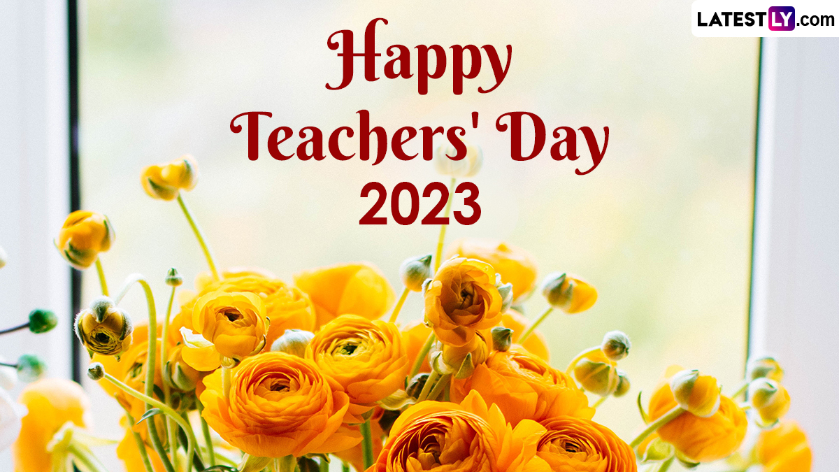 Festivals & Events News. Wish Happy Teachers' Day 2023 With Greetings, WhatsApp Messages, Image, Wallpaper and Quotes