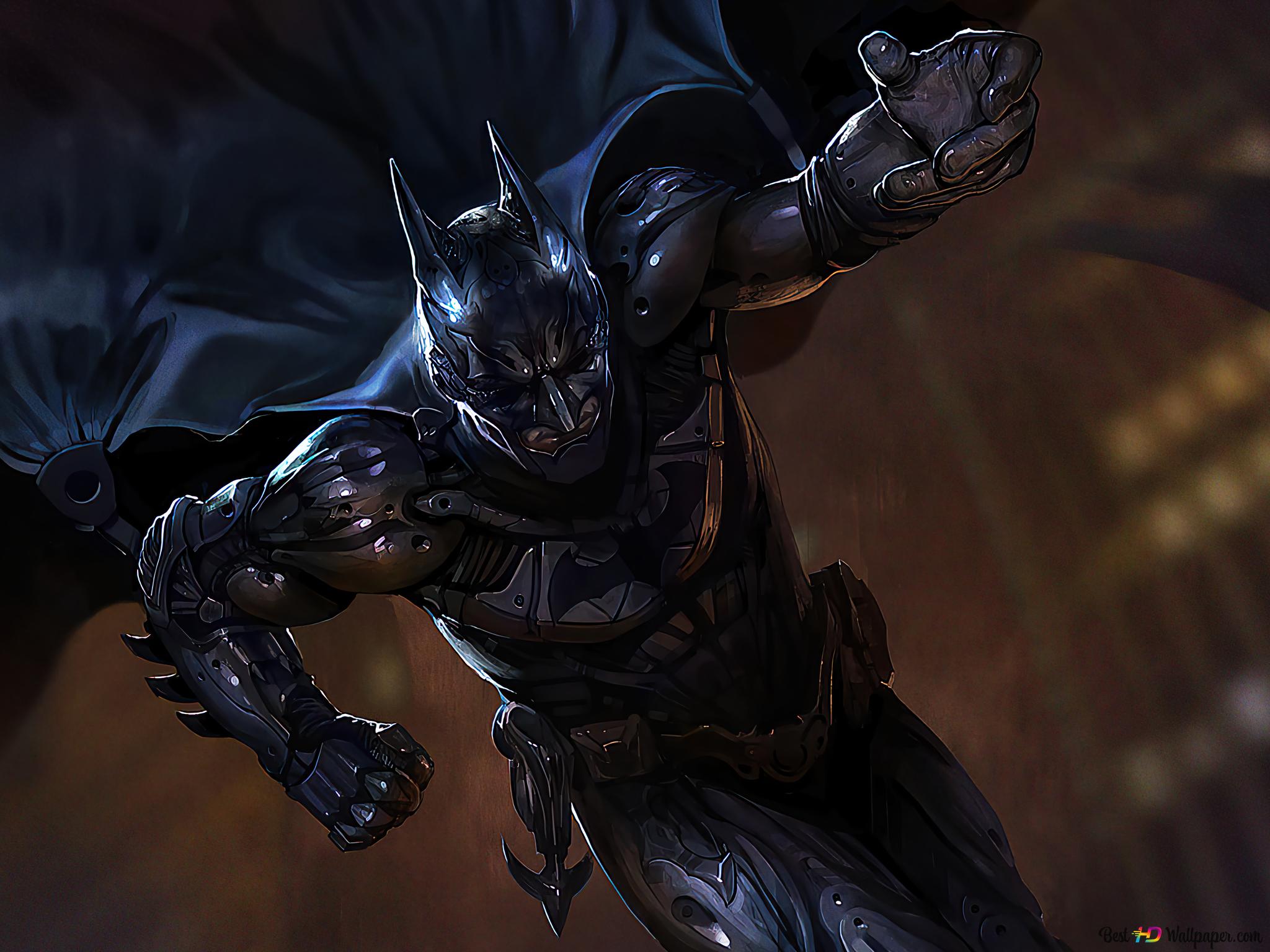 Batman Dark Knight Comics Art 4K wallpaper download