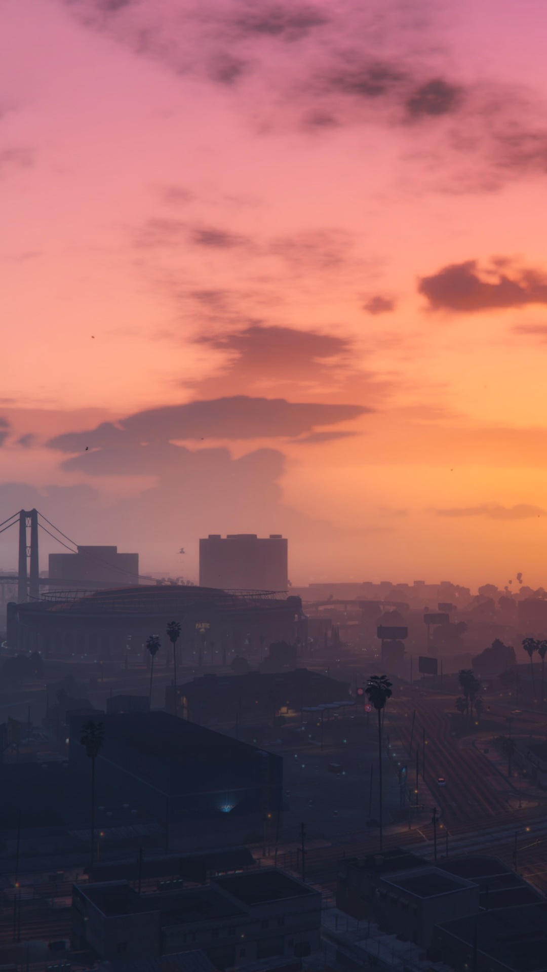 Wallpaper / Video Game Grand Theft Auto V Phone Wallpaper, City, Los Santos, 1080x1920 free download