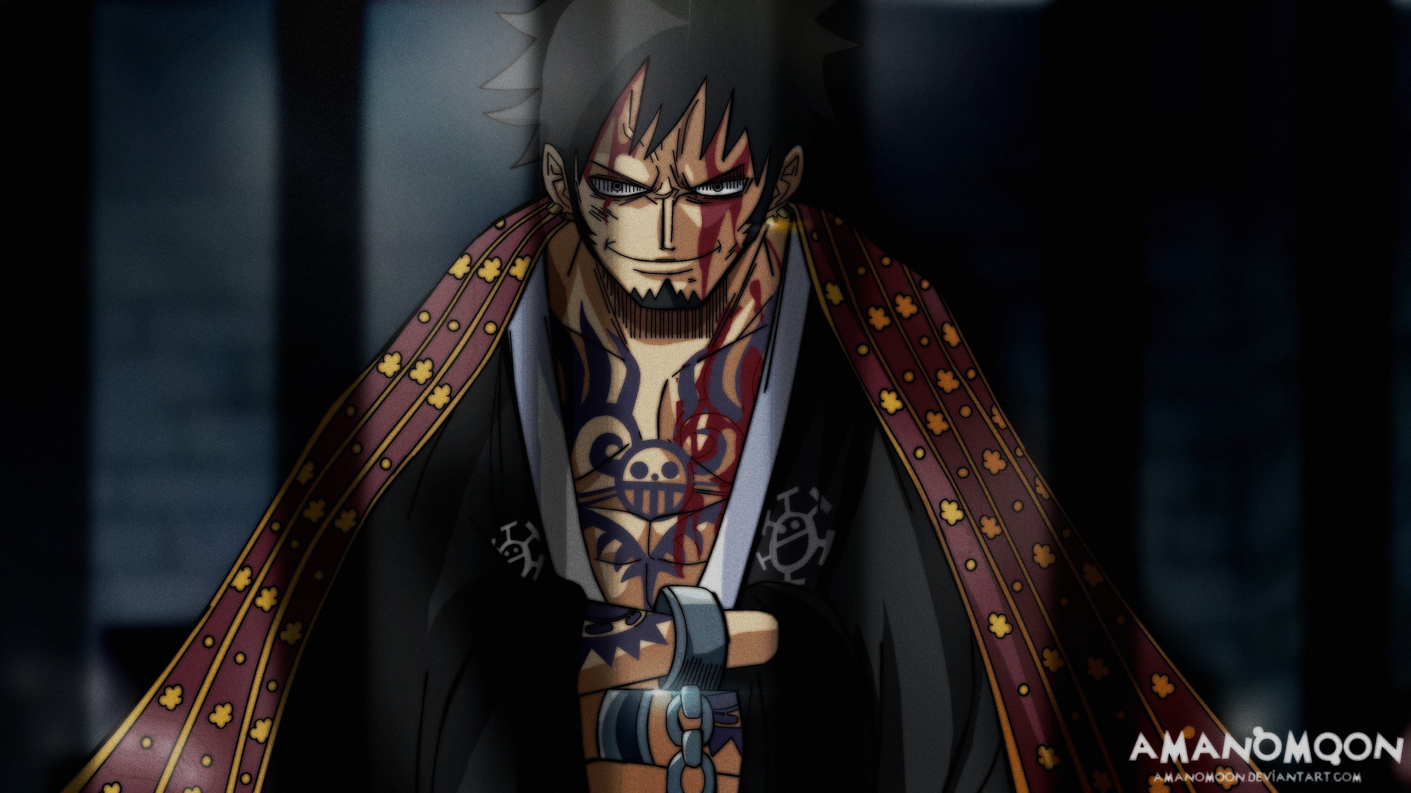 Wallpaper / 4K, Trafalgar Law, One Piece free download
