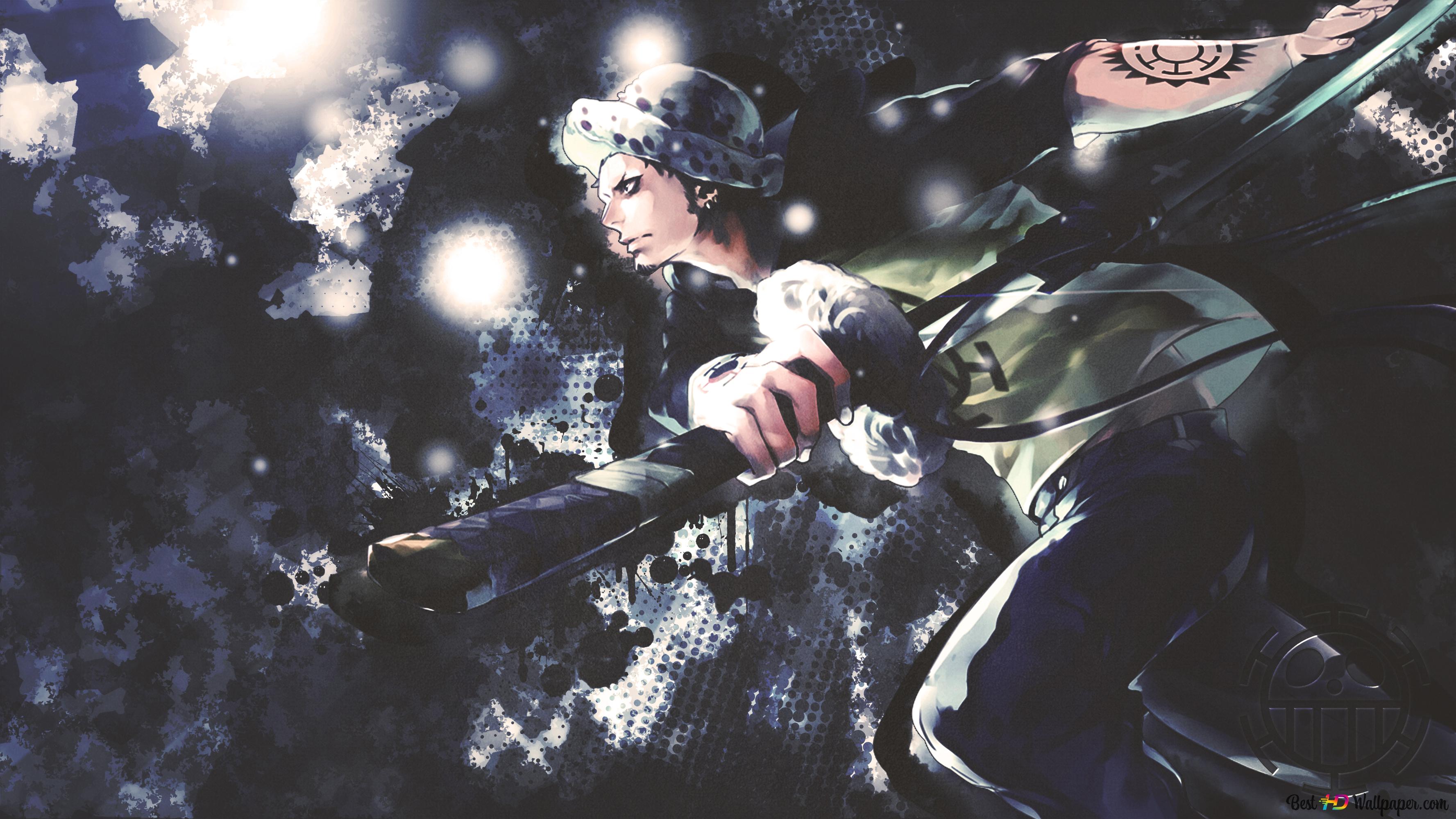 Trafalgar D. Water Law 4K wallpaper download