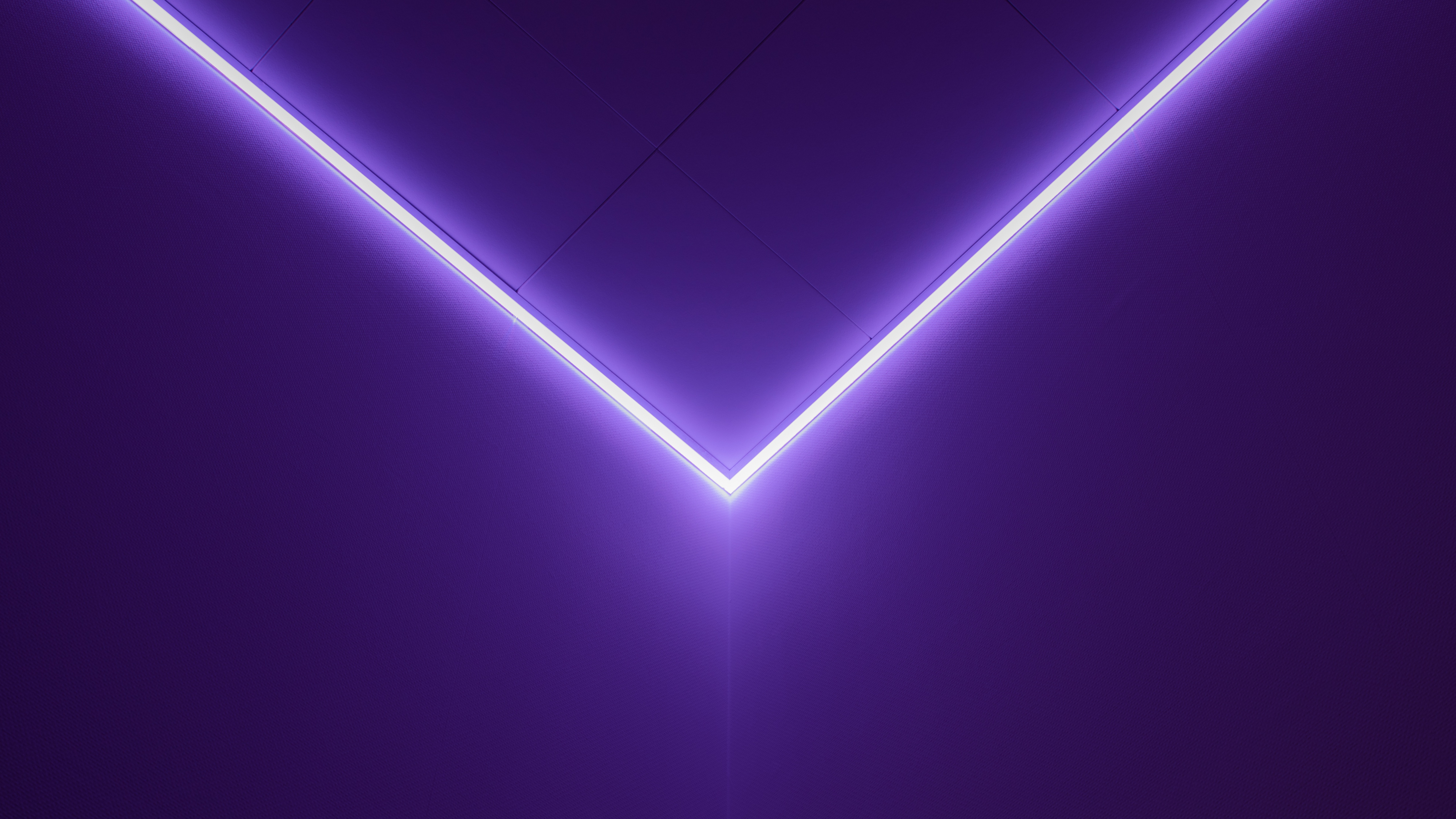 Purple light Wallpaper 4K, Geometric, Glowing lines