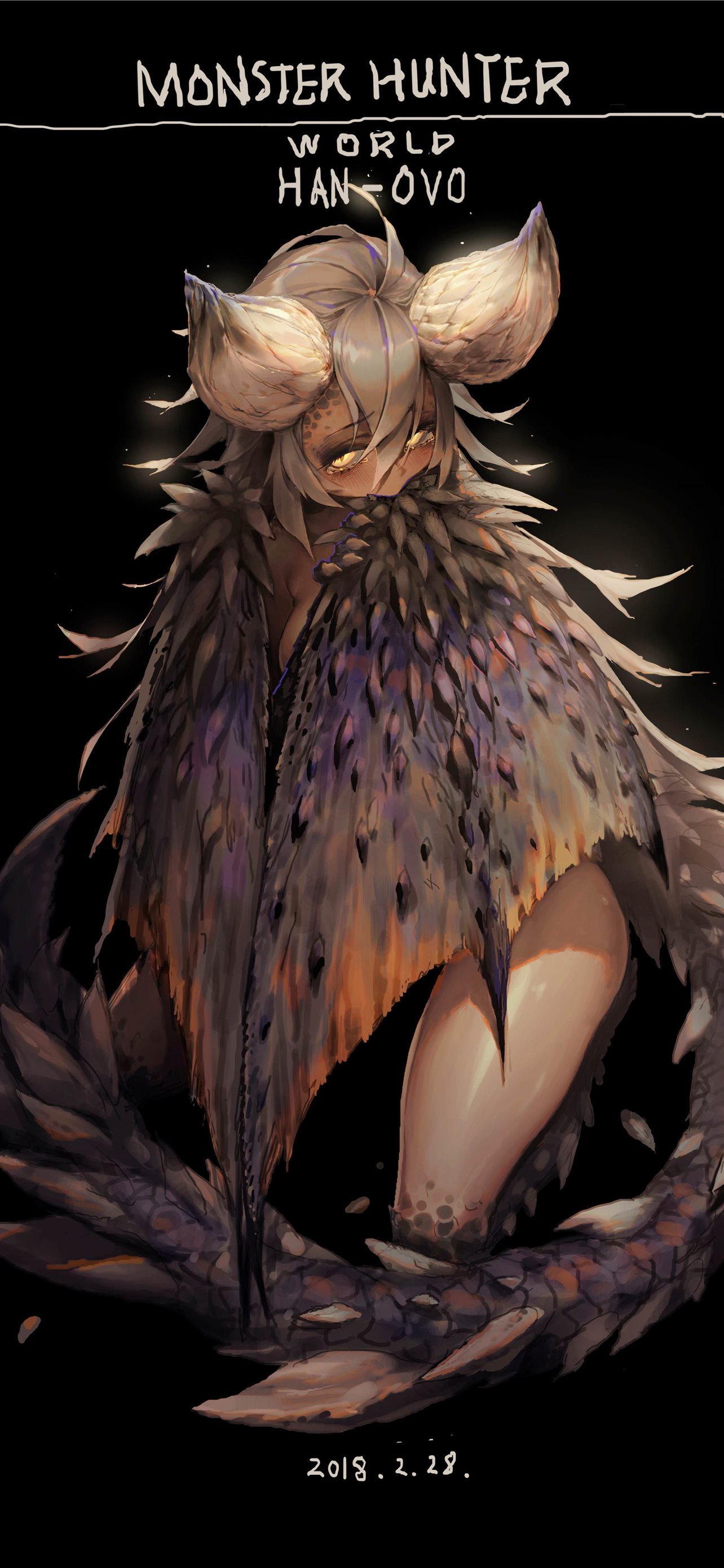 Best Monster hunter world HD iPhone HD Wallpaper