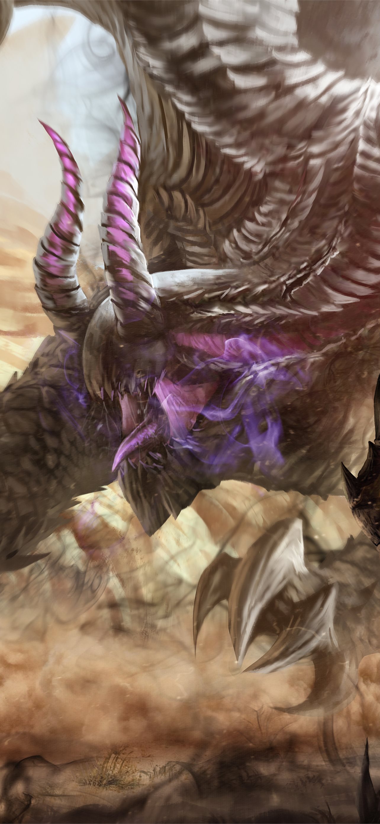 Best Monster hunter world HD iPhone HD Wallpaper