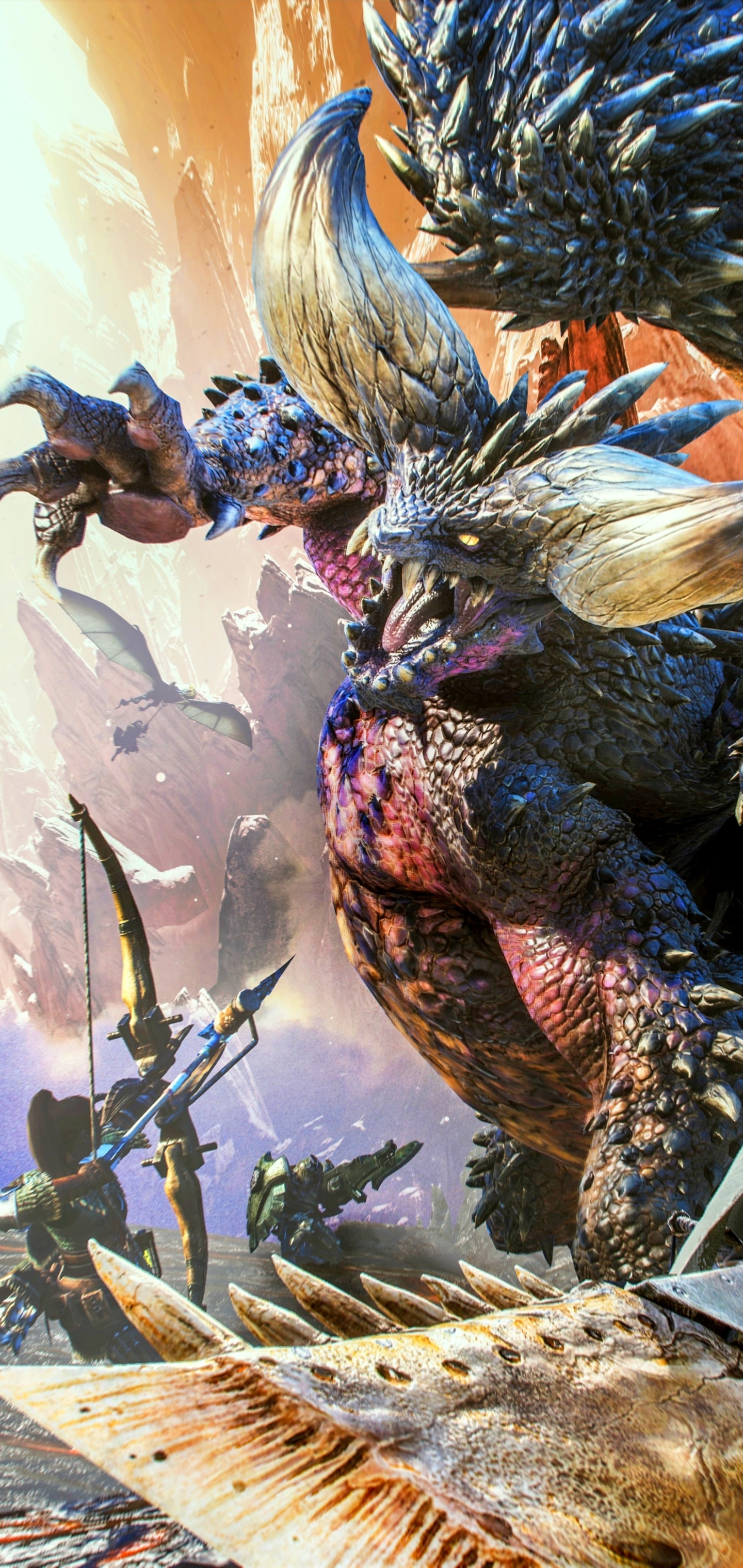 Wallpaper / Video Game Monster Hunter: World Phone Wallpaper, Nergigante (Monster Hunter), 1440x3040 free download