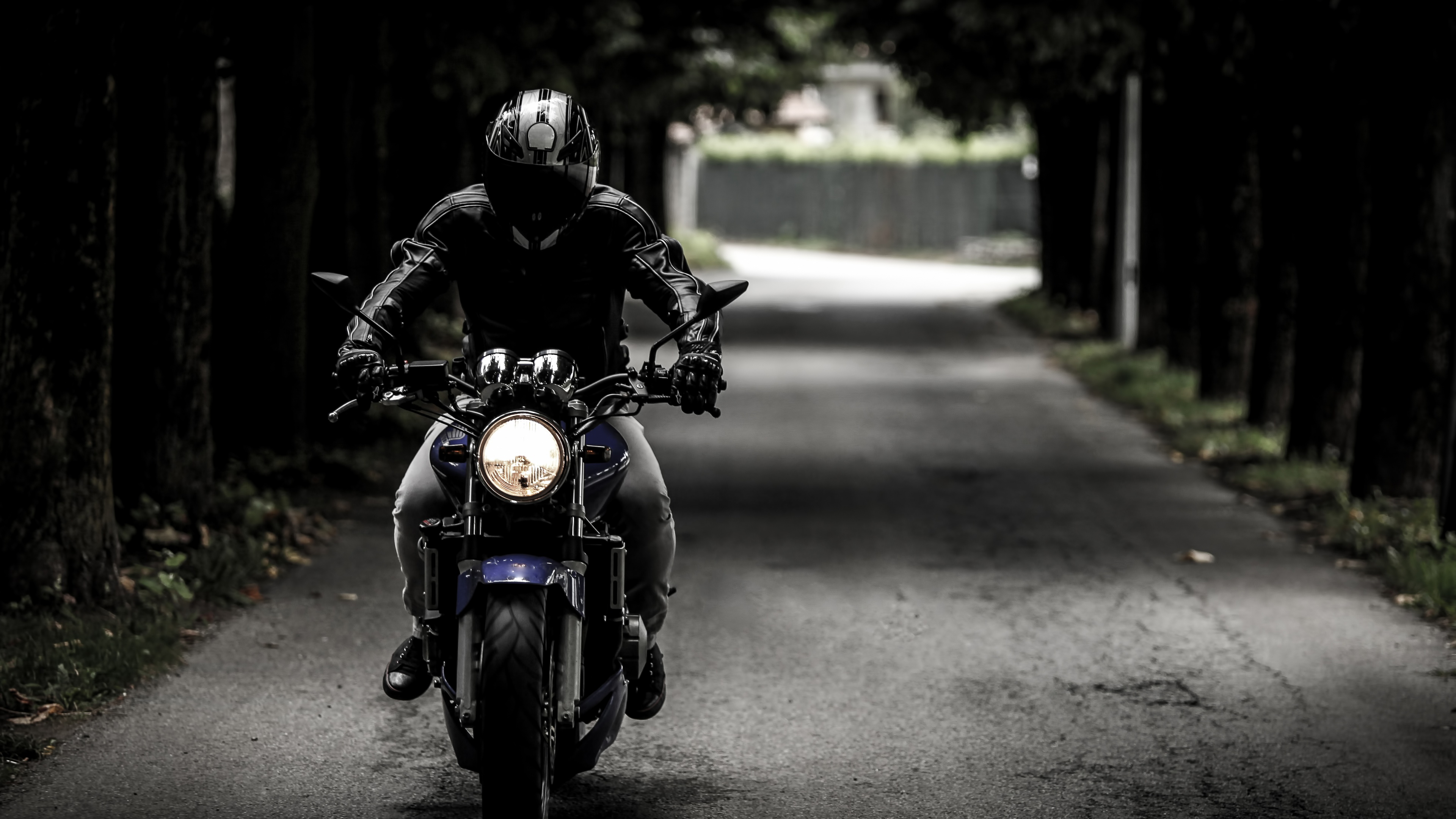 Biker Wallpaper 4K, Motorcycle, Ride