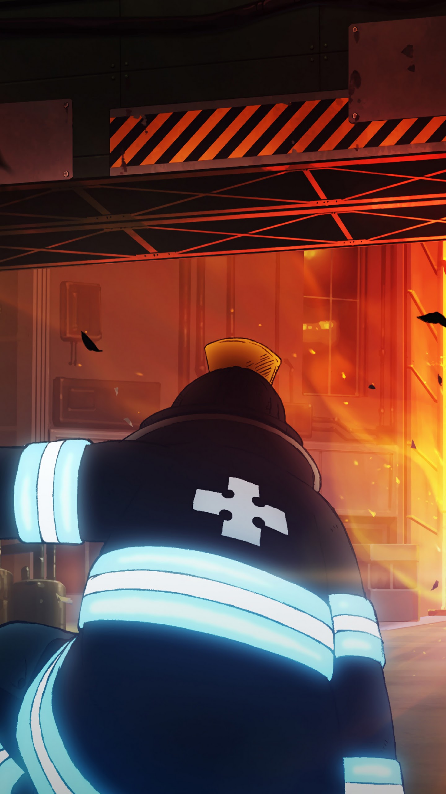 Free download Fire Force Anime 4K Wallpaper 20 [1440x2560] for your Desktop, Mobile & Tablet. Explore Fire Force Aesthetic Wallpaper. Air Force Wallpaper, Fire Background, Fire Background