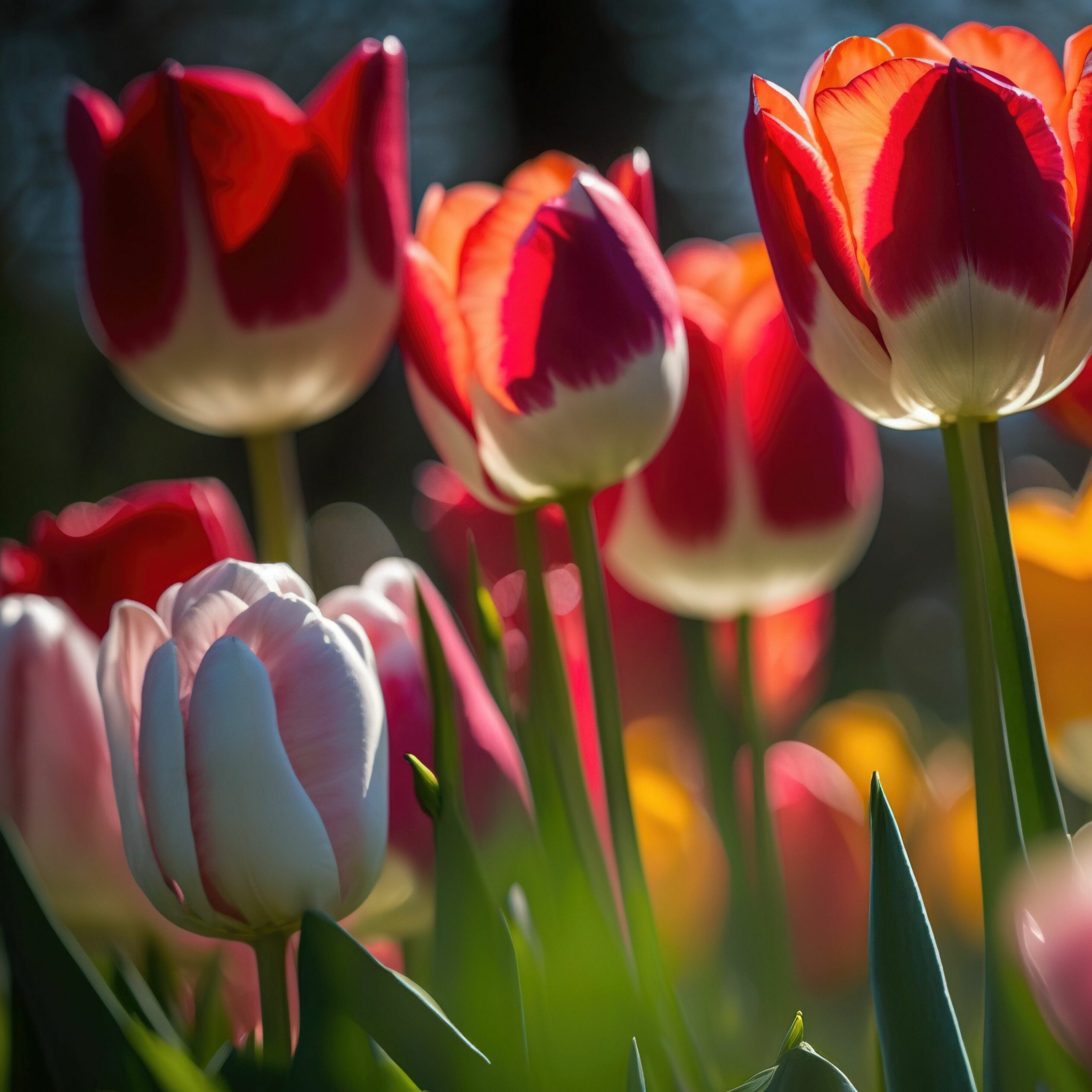 Tulip Flowers iPad Wallpaper iPad Wallpaper 4k iPad Wallpaper 5k free download iPad Pro, iPad Mini, iPad Air, iOS, iPadOS, Parallax, iPad retina Wallpaper