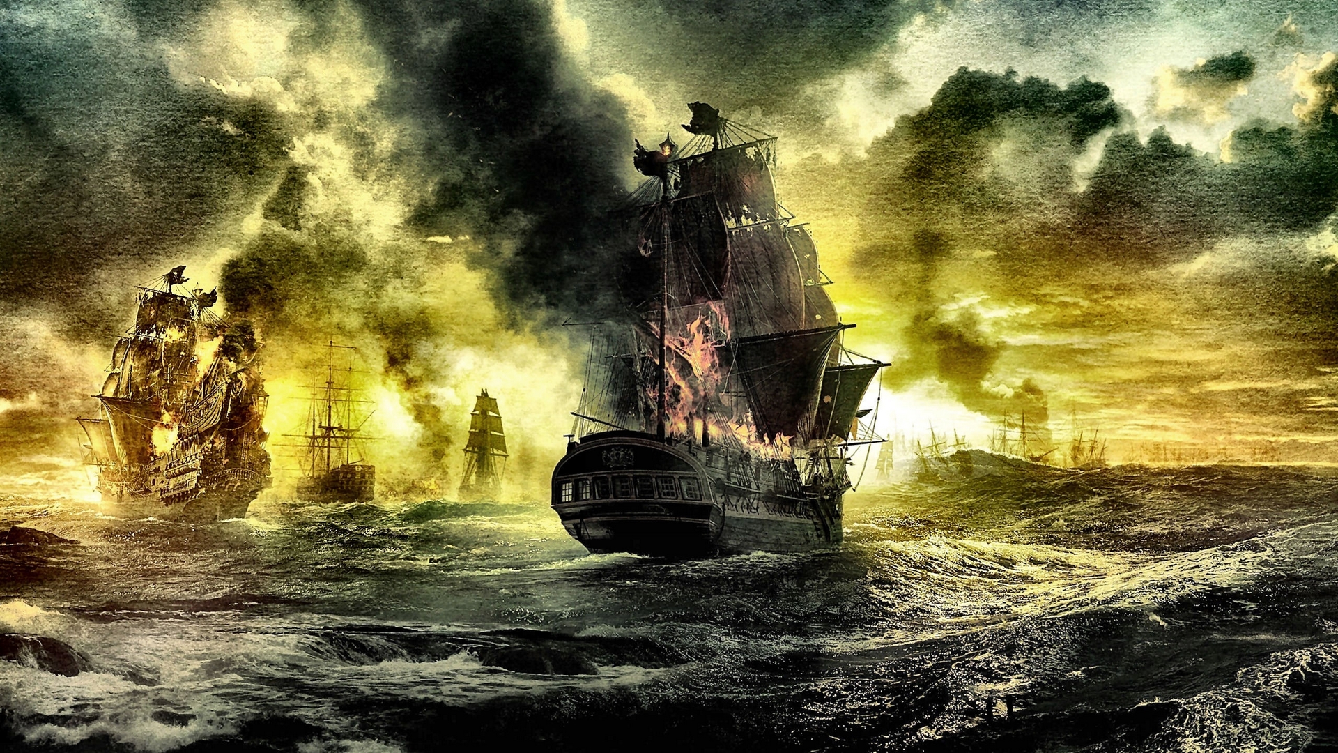 battle HD wallpaper, background