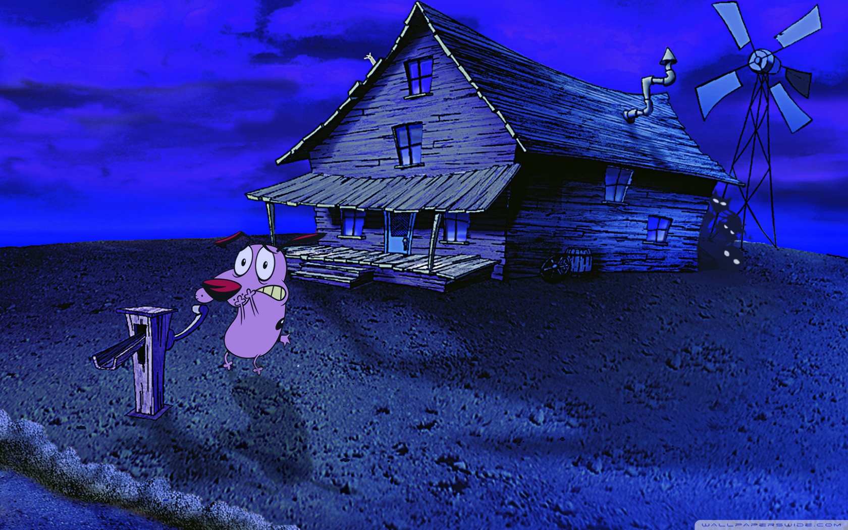 Courage the Cowardly Dog Ultra HD Desktop Background Wallpaper for 4K UHD TV, Widescreen & UltraWide Desktop & Laptop, Tablet