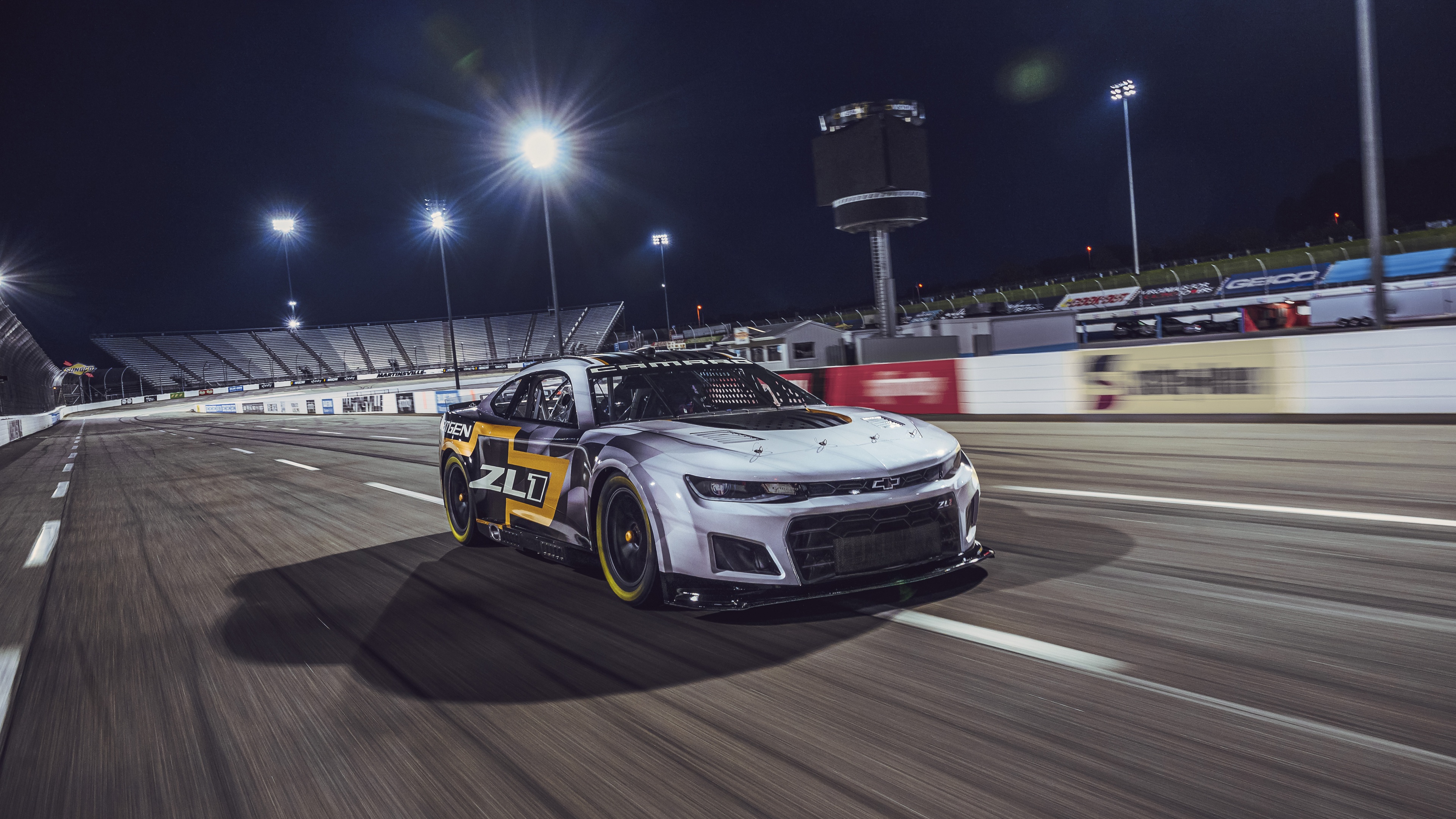 Chevrolet Camaro ZL1 Wallpaper 4K, NASCAR Race Car, 2021, 5K