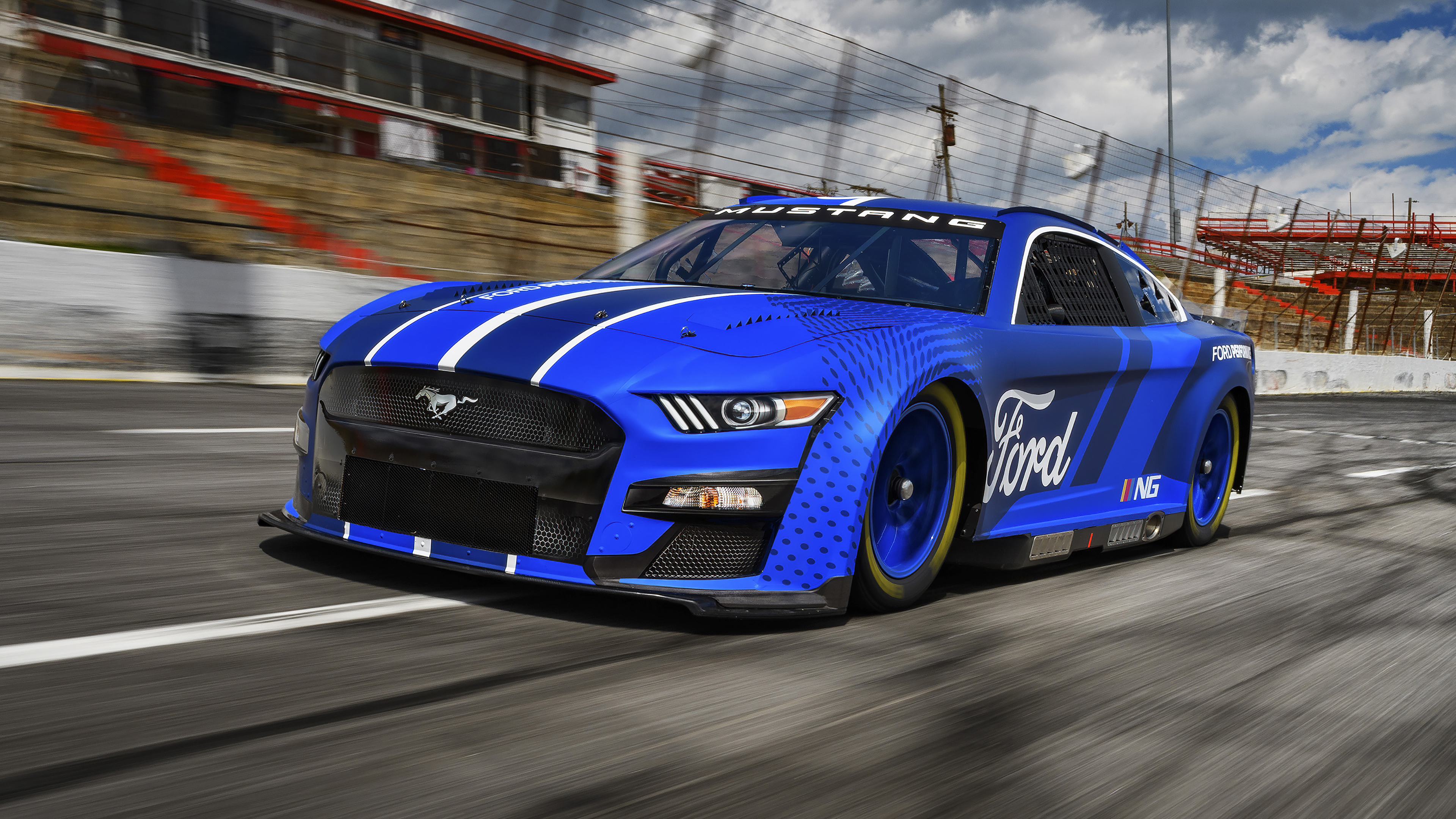 Ford NASCAR Mustang 2021 4K 2 Wallpaper Car Wallpaper