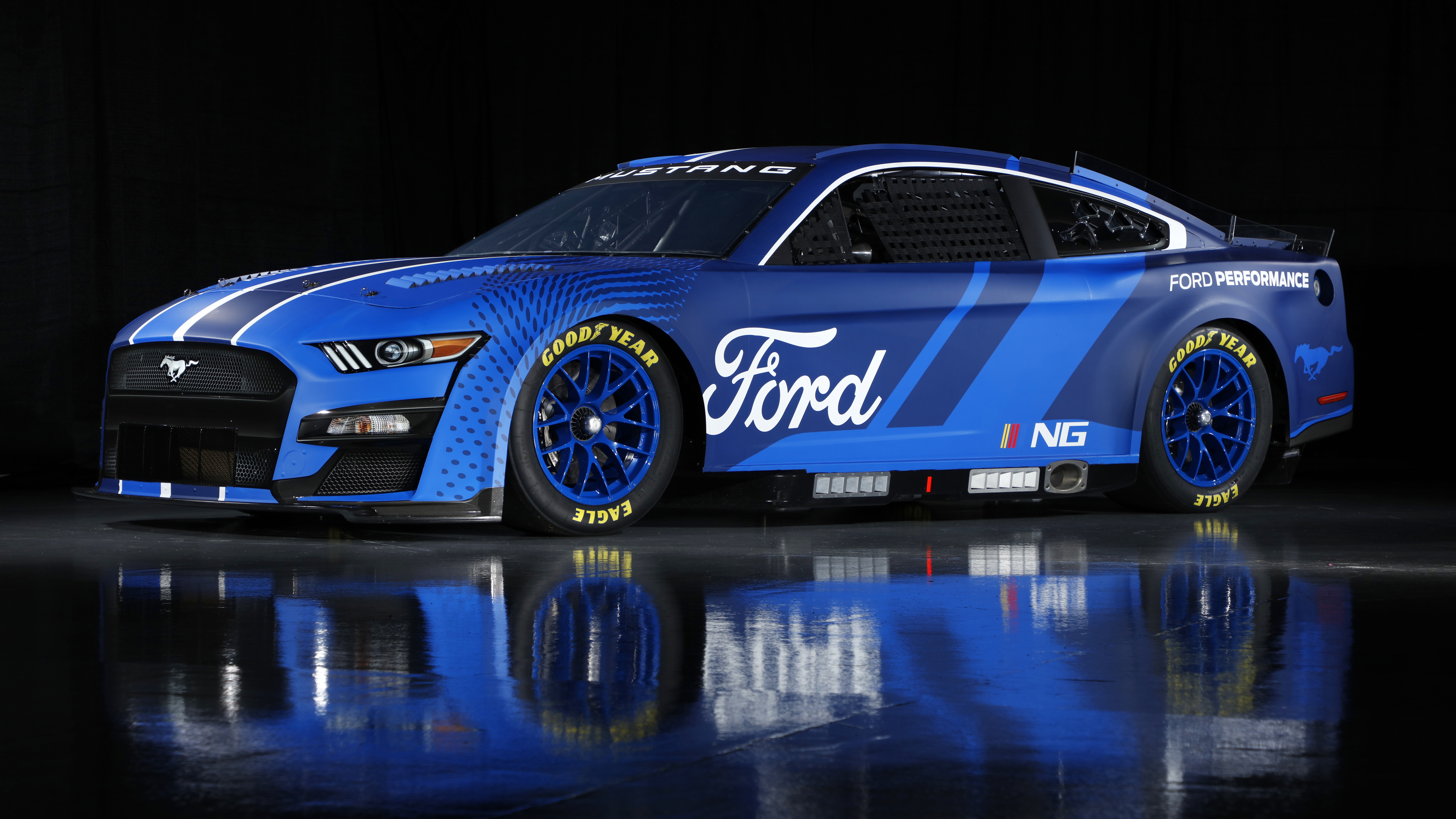 Ford NASCAR Mustang 2021 4K 8K Wallpaper Car Wallpaper
