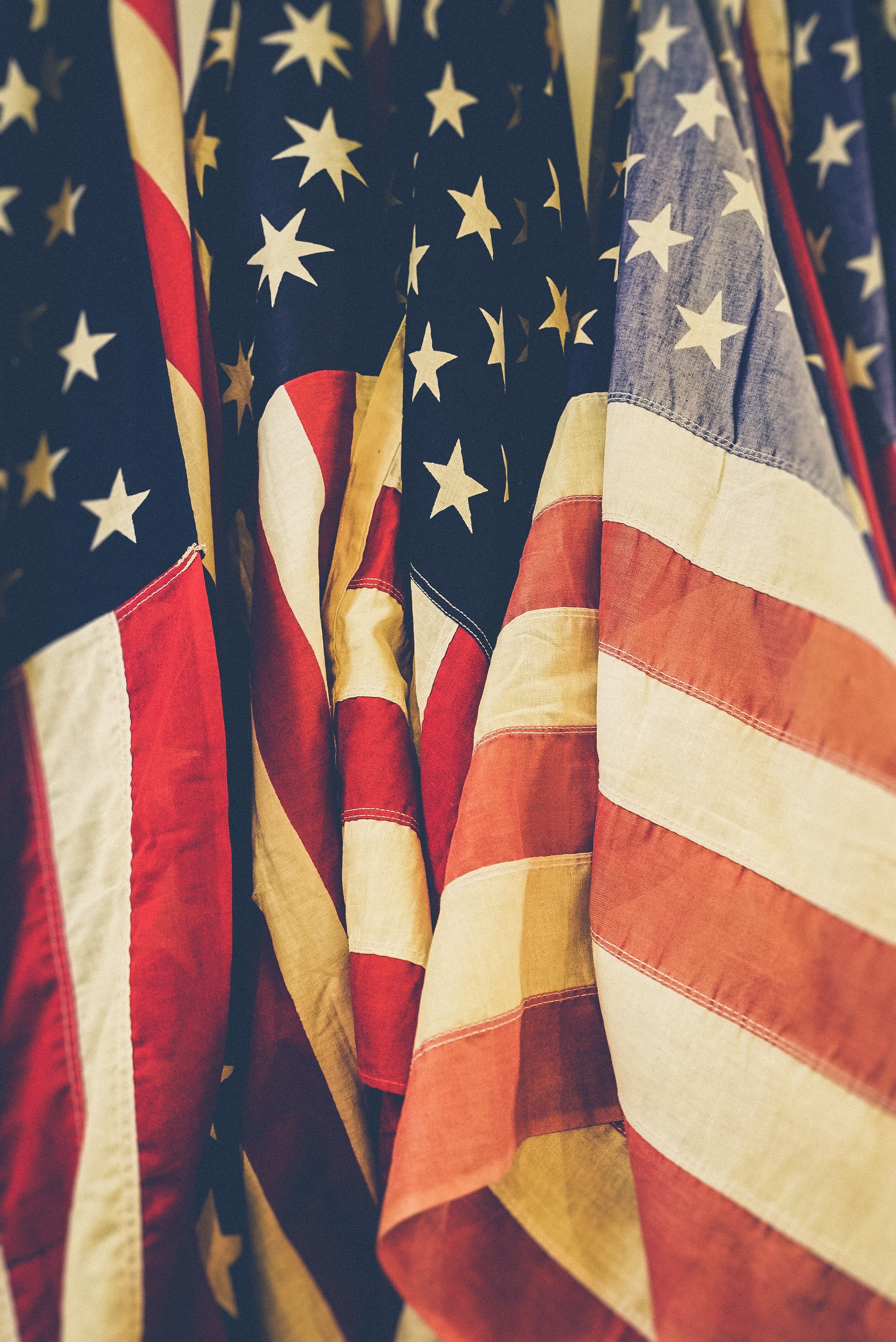 Wallpaper / faded american flags, faded american flags 4k wallpaper free download