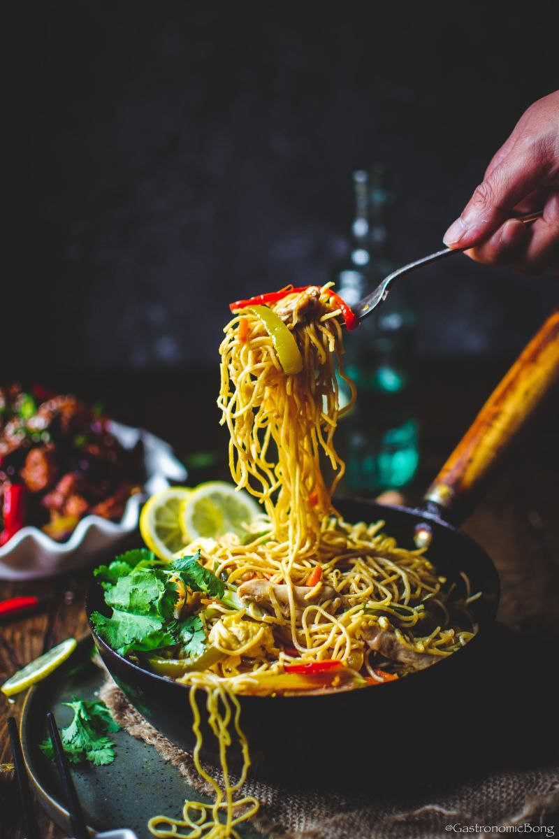 Chicken Hakka Noodles. Recipe. Food, Hakka noodles recipe, Noodle recipes