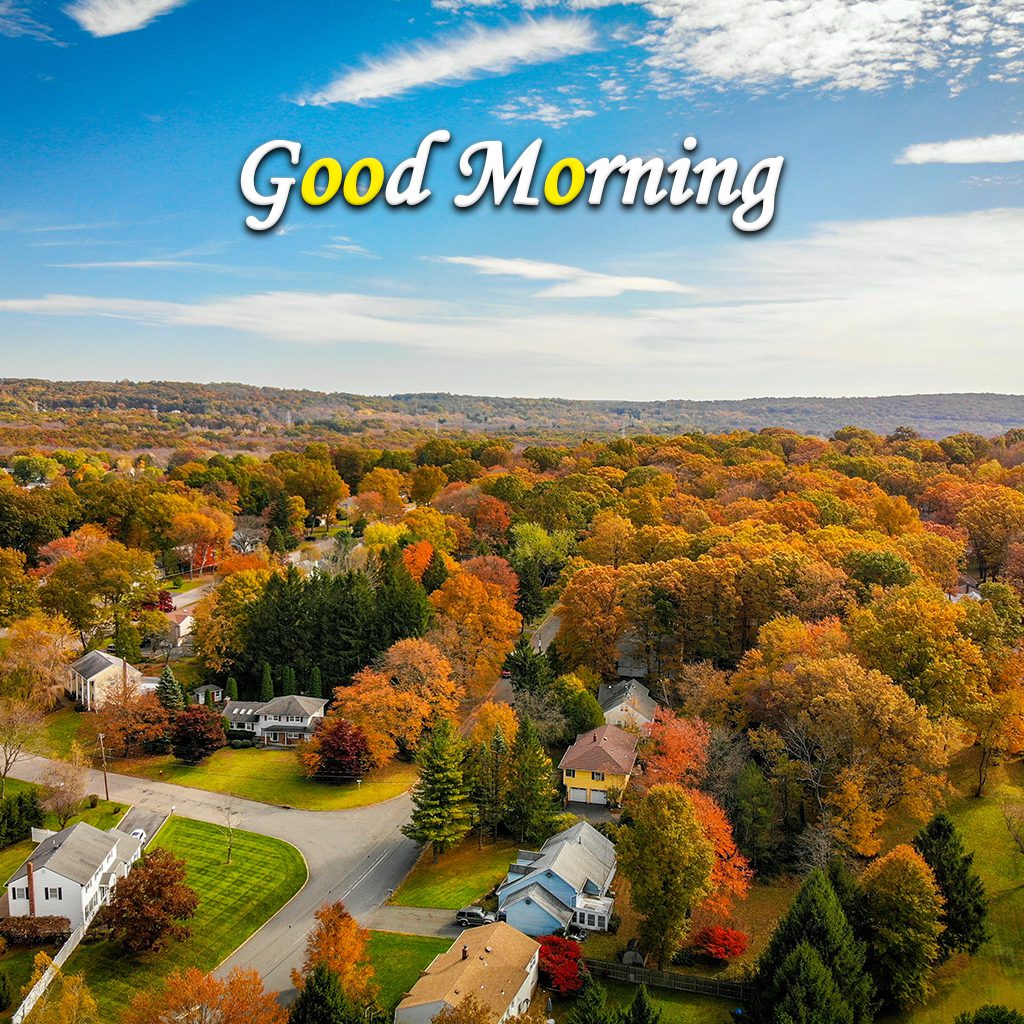 Village Good Morning Nature Image 2023