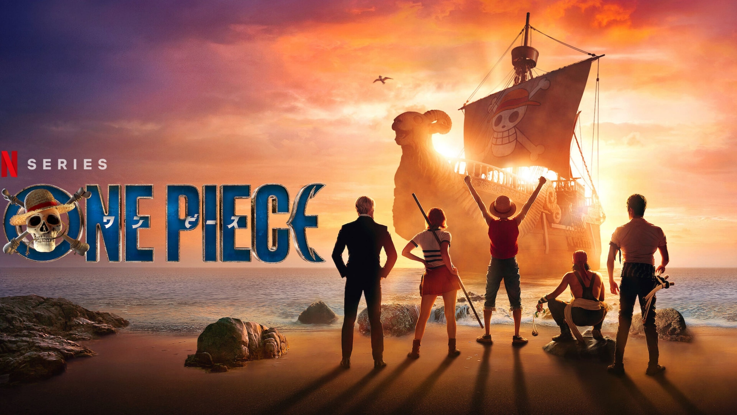 One Piece Wallpaper 4K, Netflix series, 2023 Series