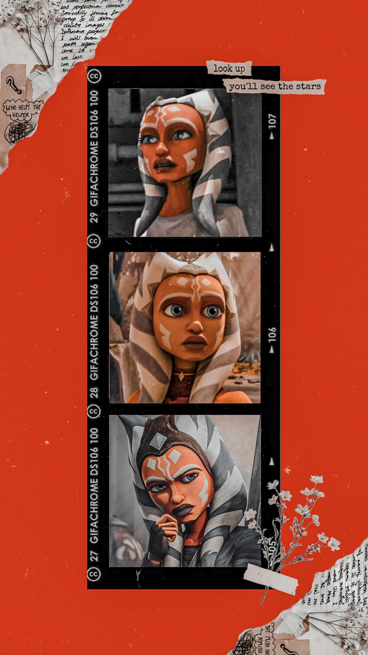 Ahsoka Tano Wallpaper aesthetic. Star wars picture, Star wars background, Star wars books
