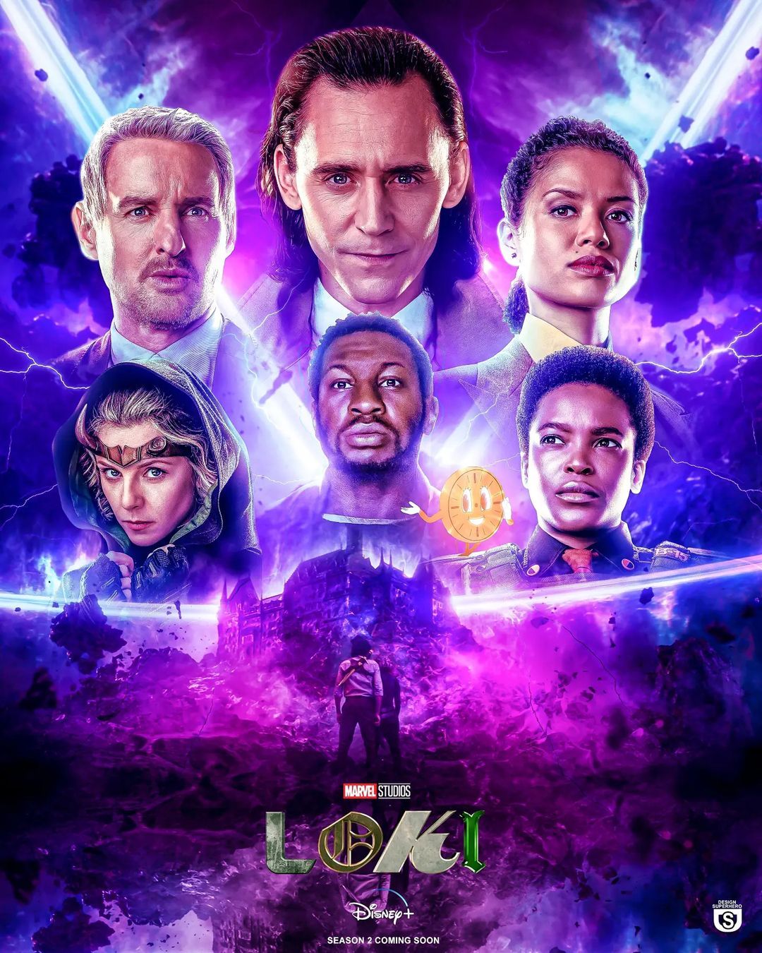 Samanta LasmaneはInstagramを利用しています:「Loki season 2 concept poster