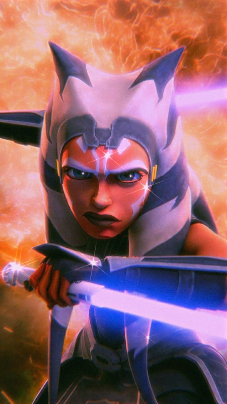 Ahsoka Tano wallpaper aesthetic. Star wars background, Star wars poster, Star wars wallpaper