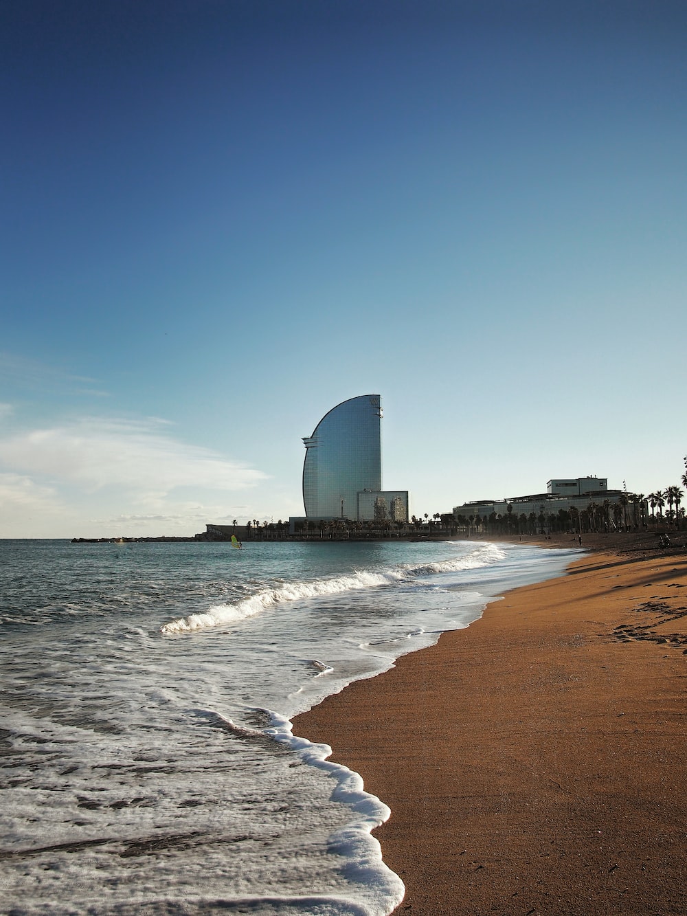 Barcelona Beach Picture. Download Free Image