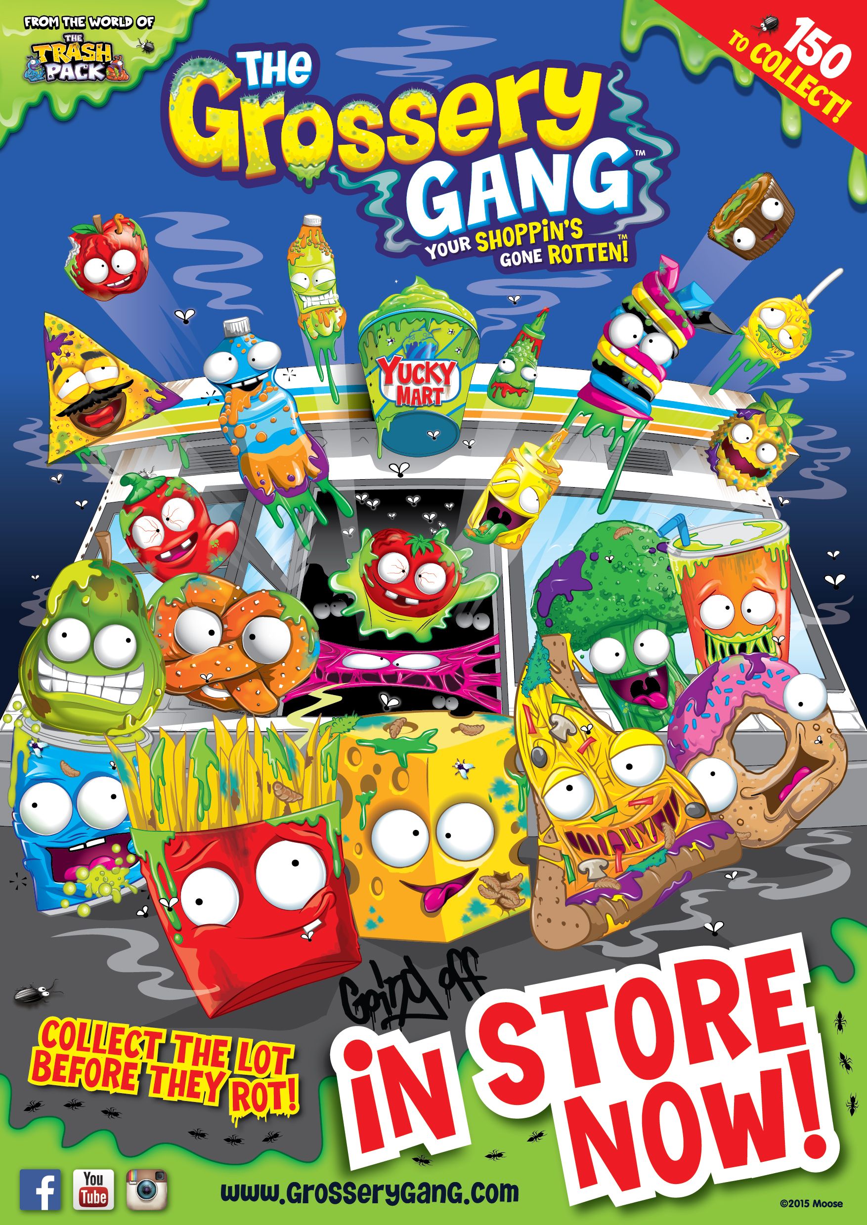 grossery gang characters. Trash pack party, Doll gift, Gang
