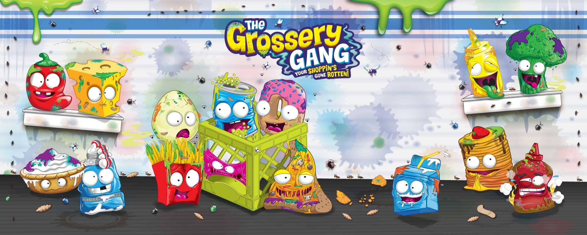 Painel 1, 50x1M The Grossery Gang. Elo7 Produtos Especiais