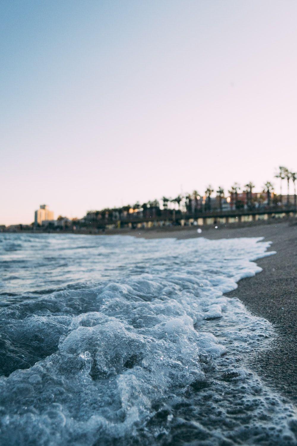 Barcelona Beach Wallpaper
