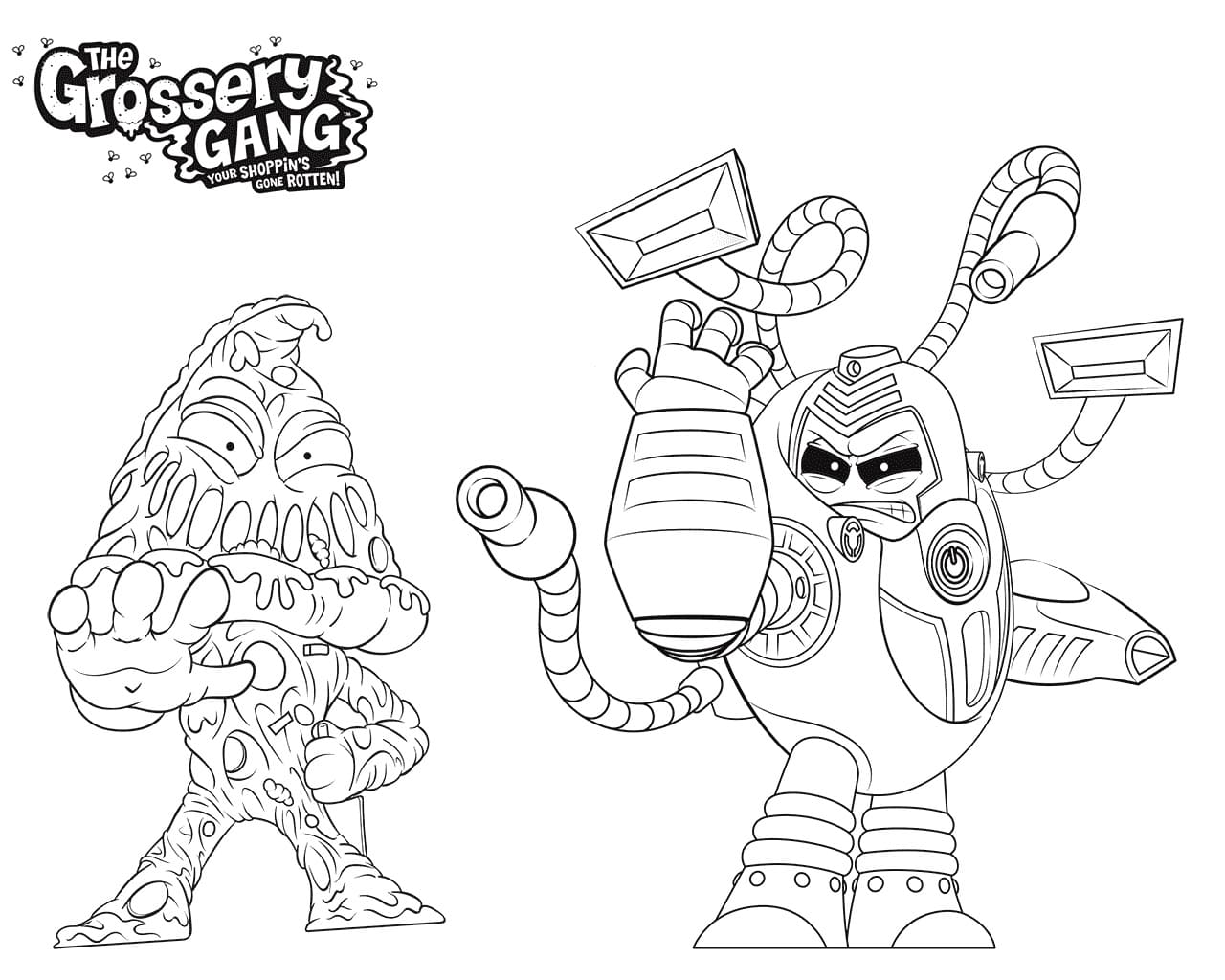 Grossery Gang Printable for Kids