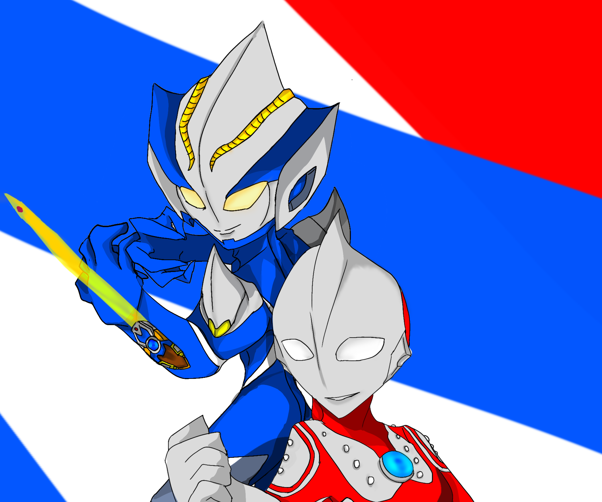 Ultraman Tiga 4K Gallery HD Wallpaper