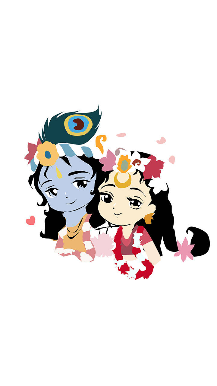 Download Krishna iPhone Radha Vector