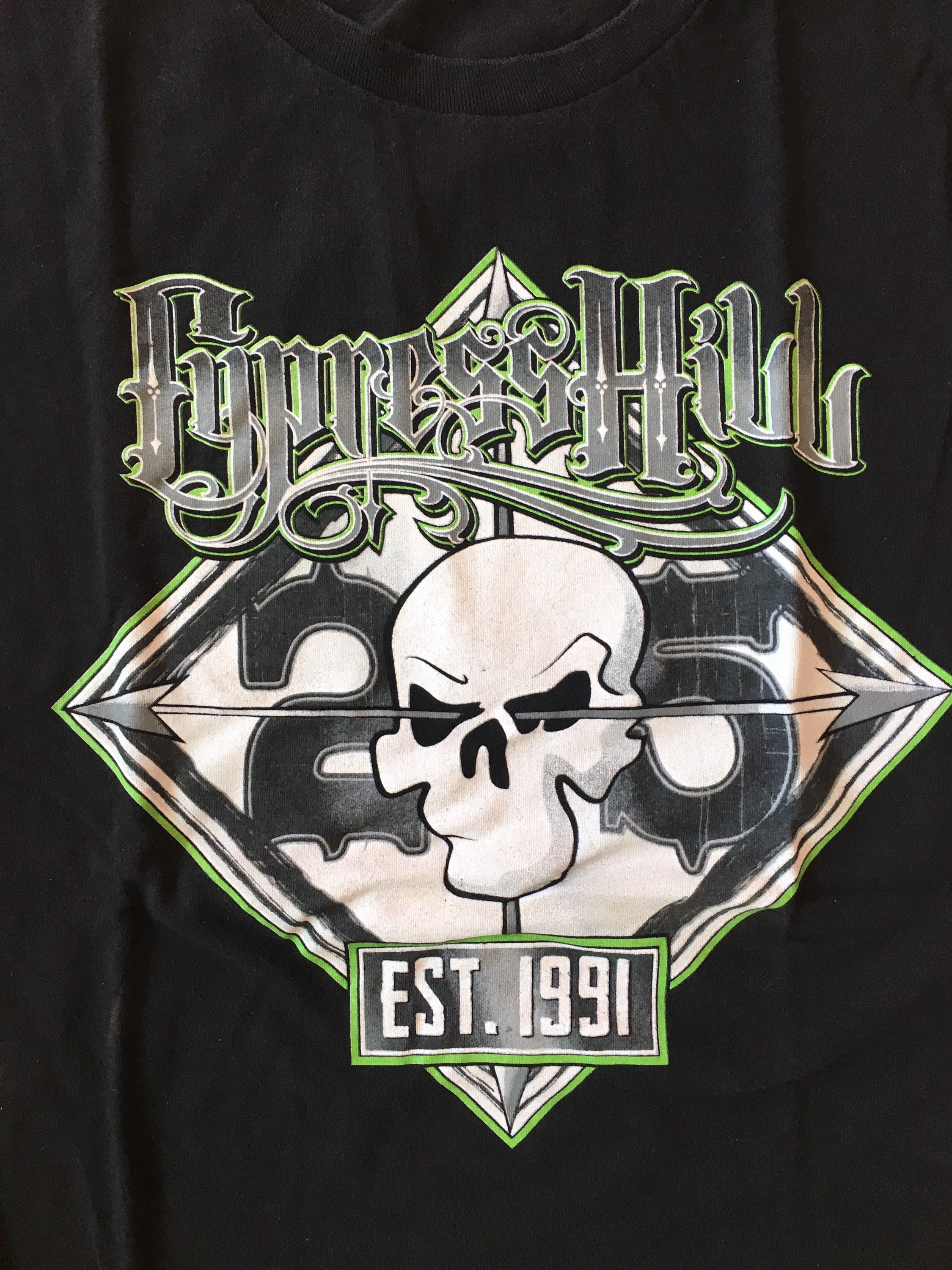 Retro 1990s Cypress Hill Tee Shirt