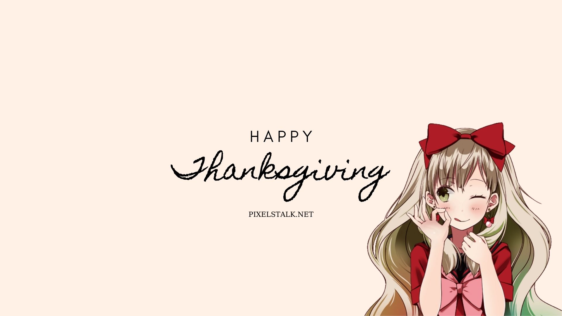 Anime Thanksgiving Wallpaper
